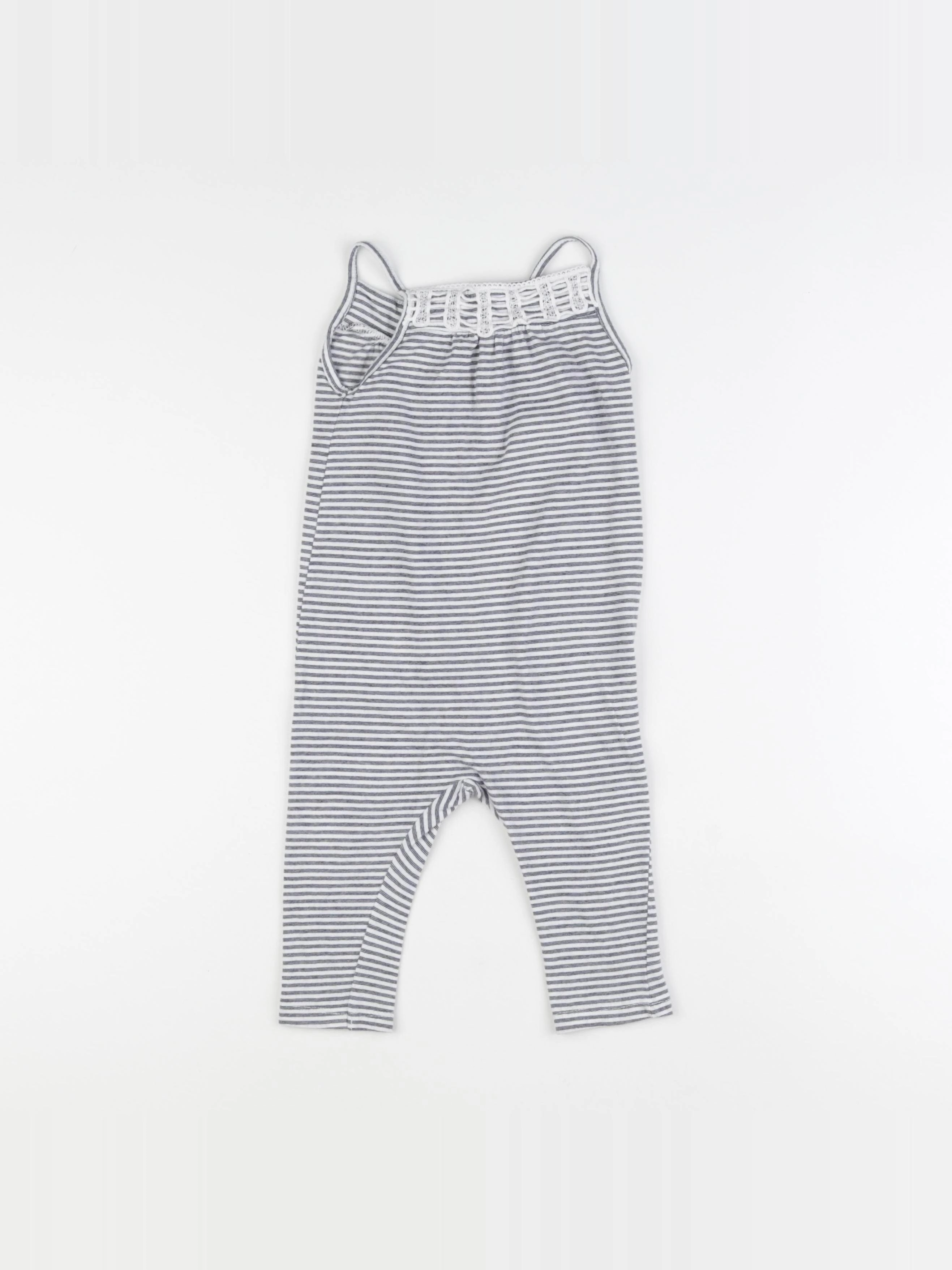 Zara - combinaison blanc - 12/18 mois