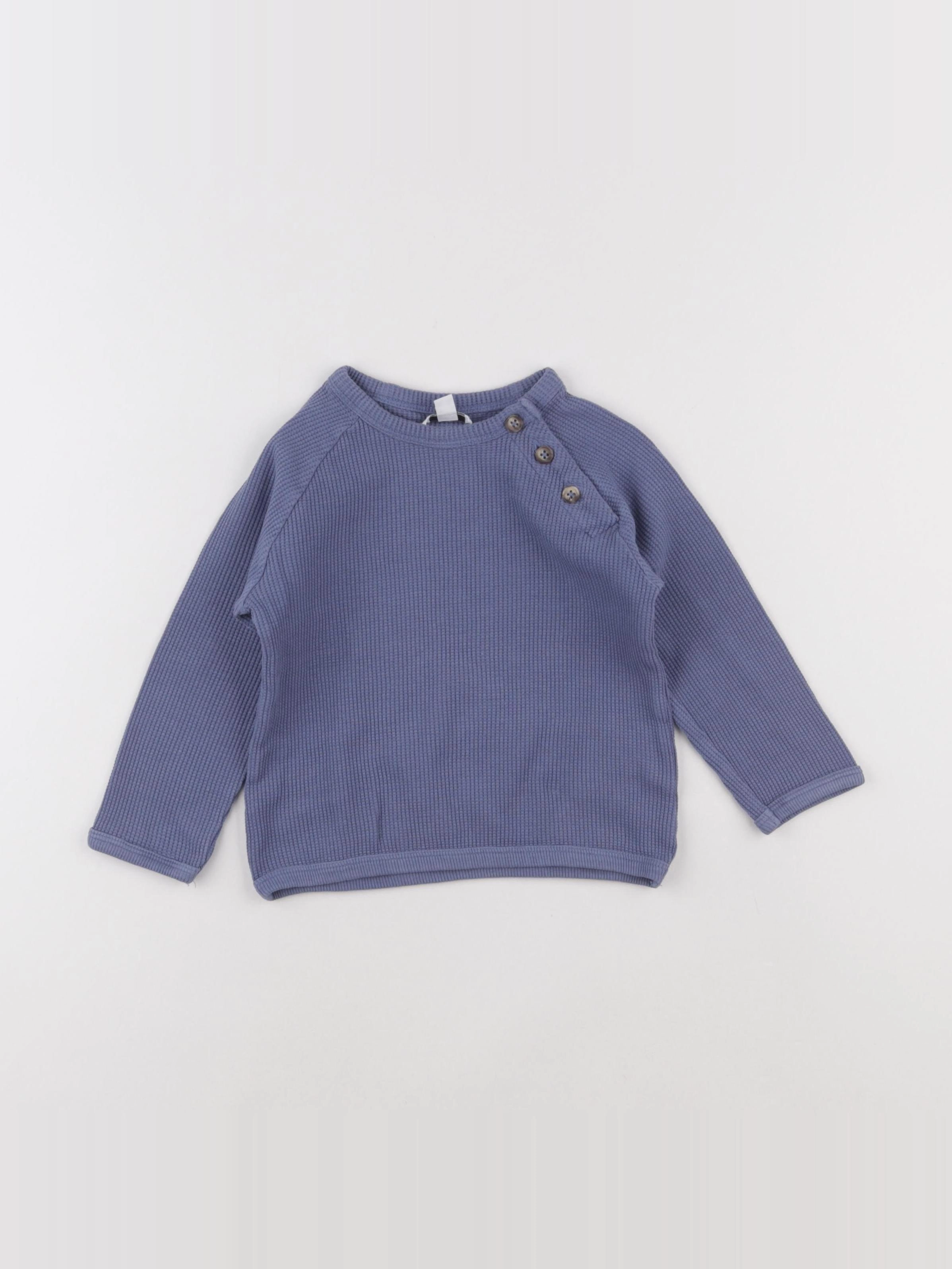 La Redoute - tee-shirt bleu - 2 ans