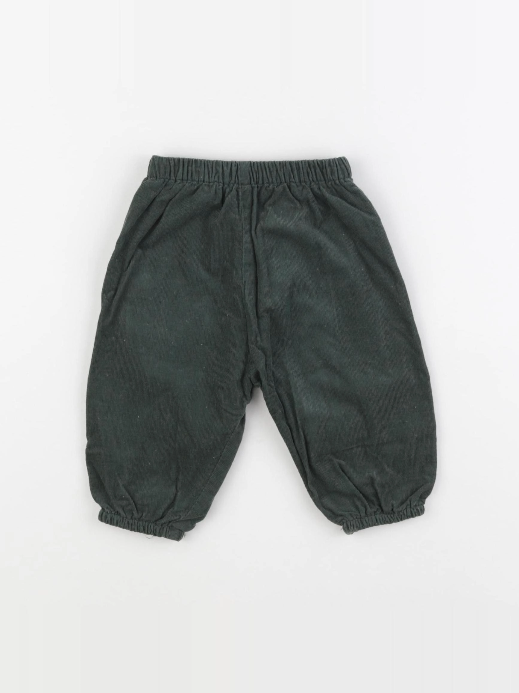 Boutchou - pantalon vert - 6 mois