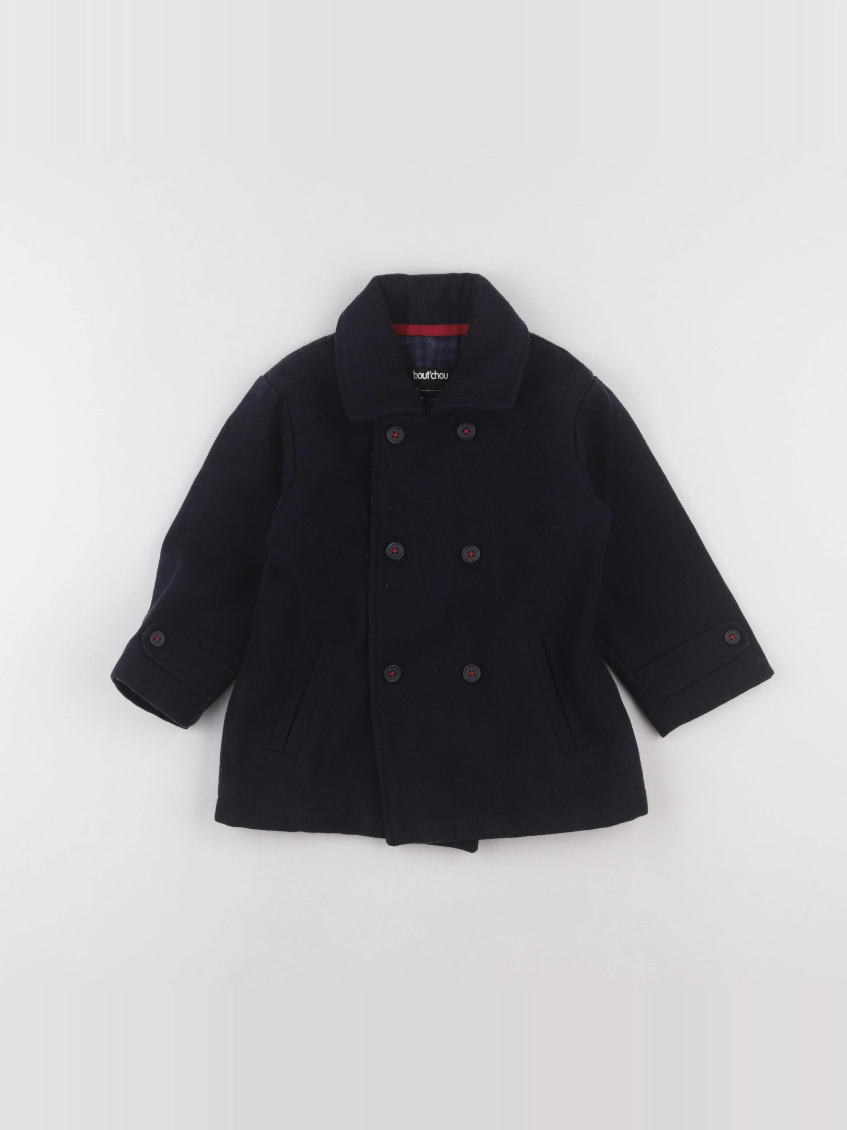 Boutchou - manteau bleu - 24 mois