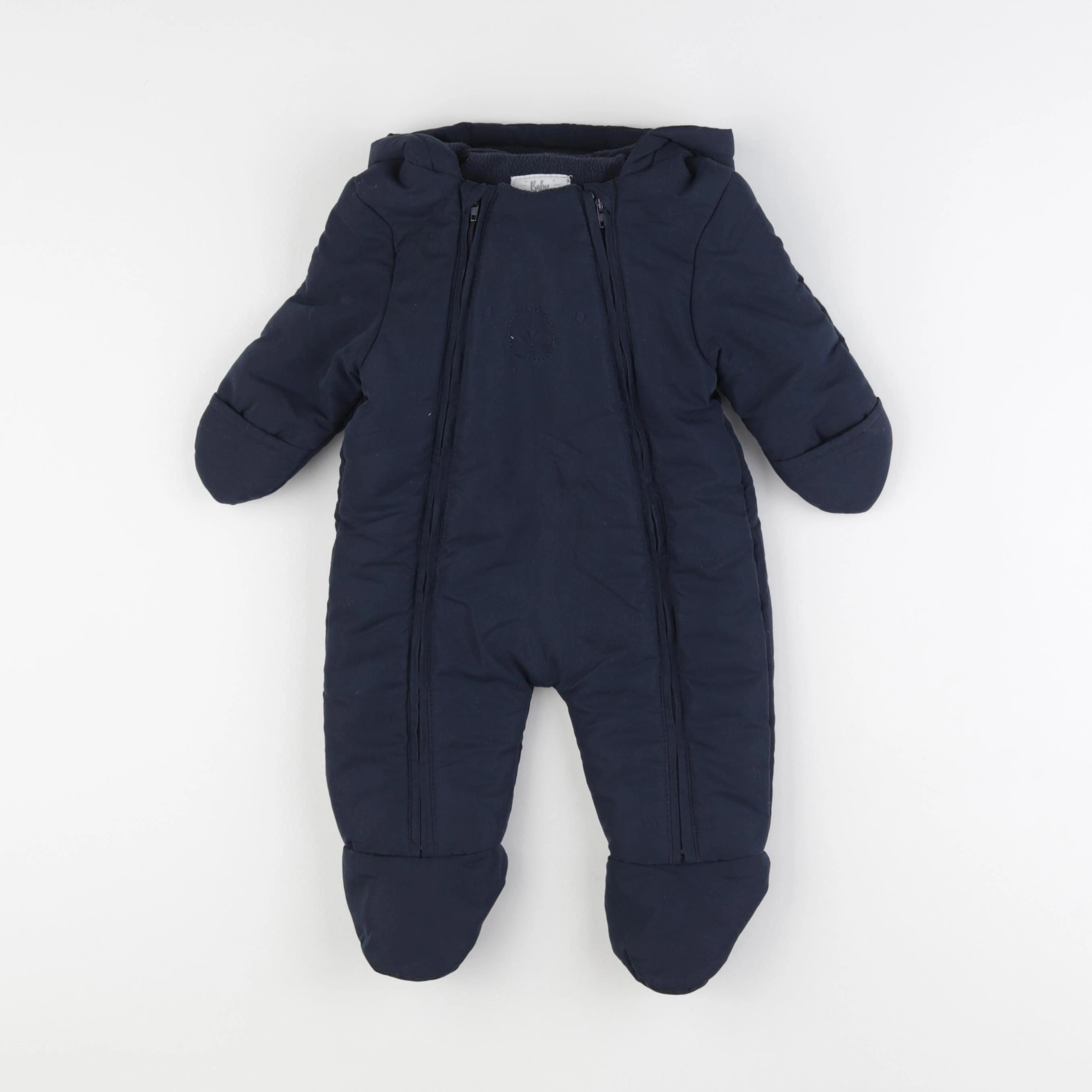 Vertbaudet - combi-pilote bleu - 3 mois