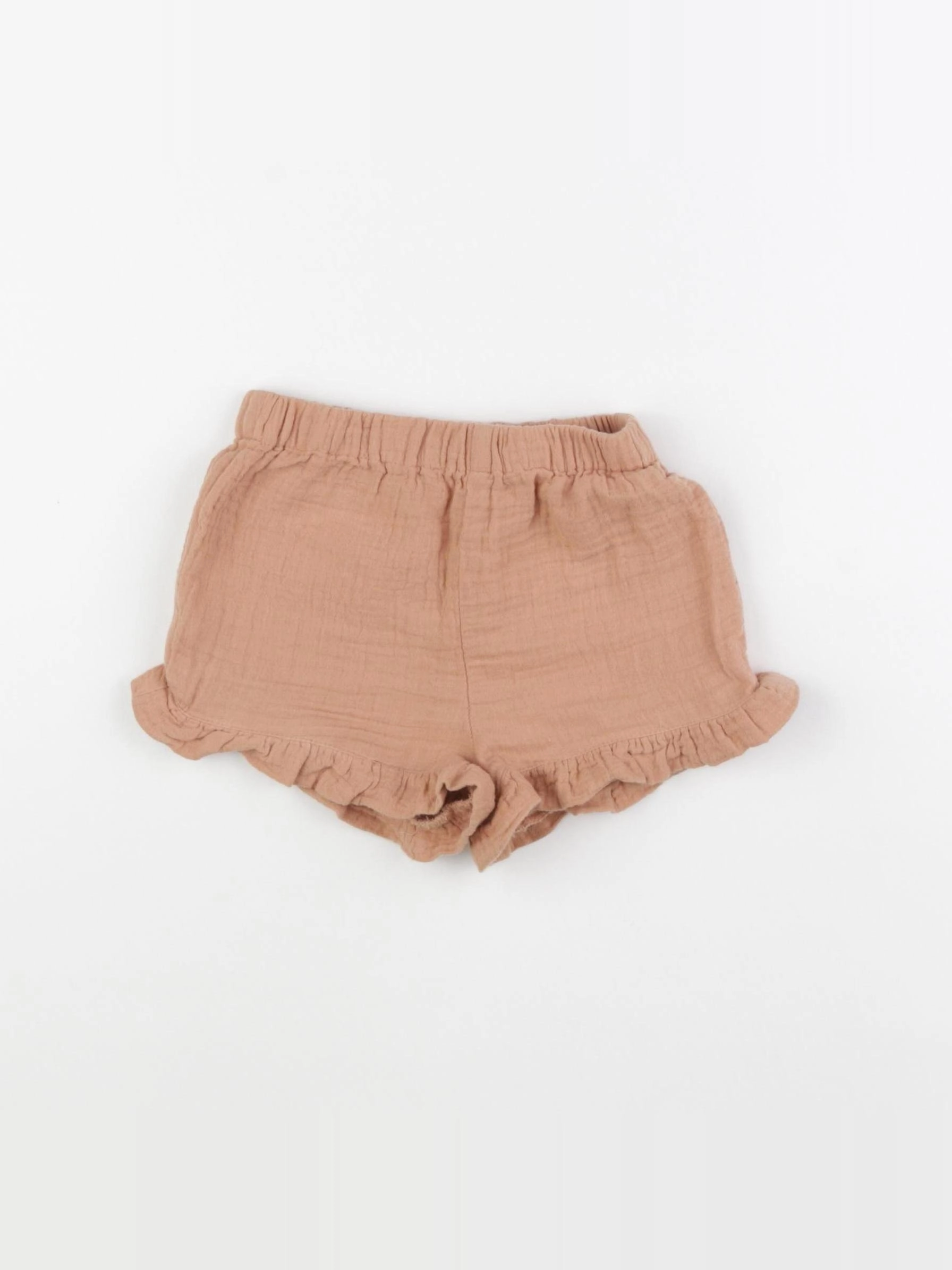 Vertbaudet - short beige - 18 mois