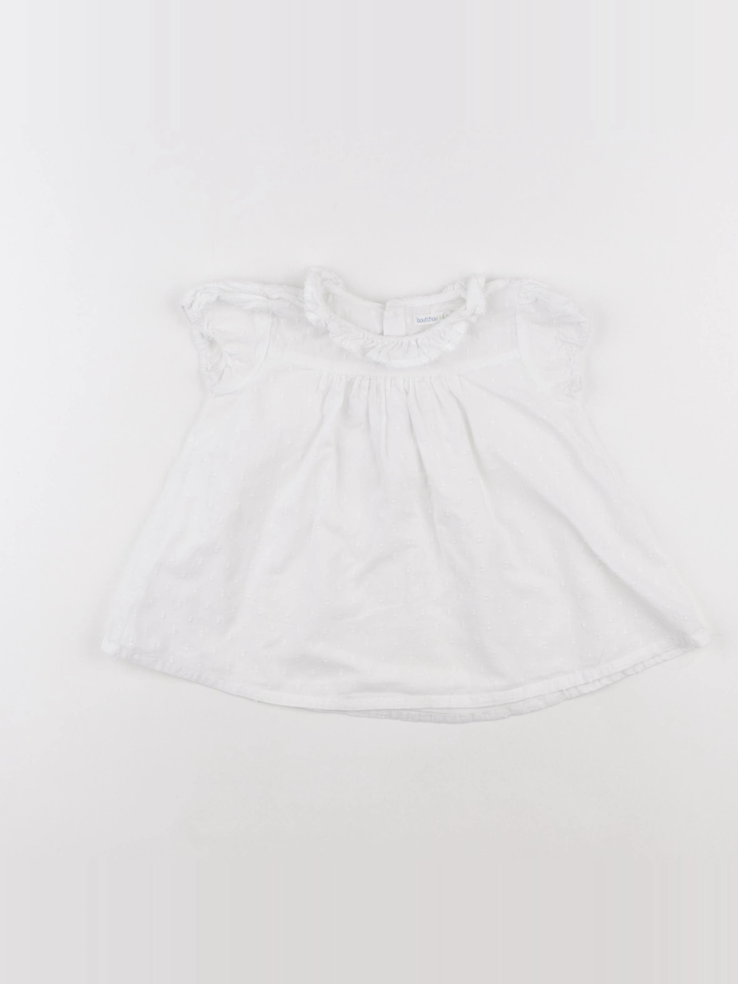 Boutchou - blouse blanc - 24 mois