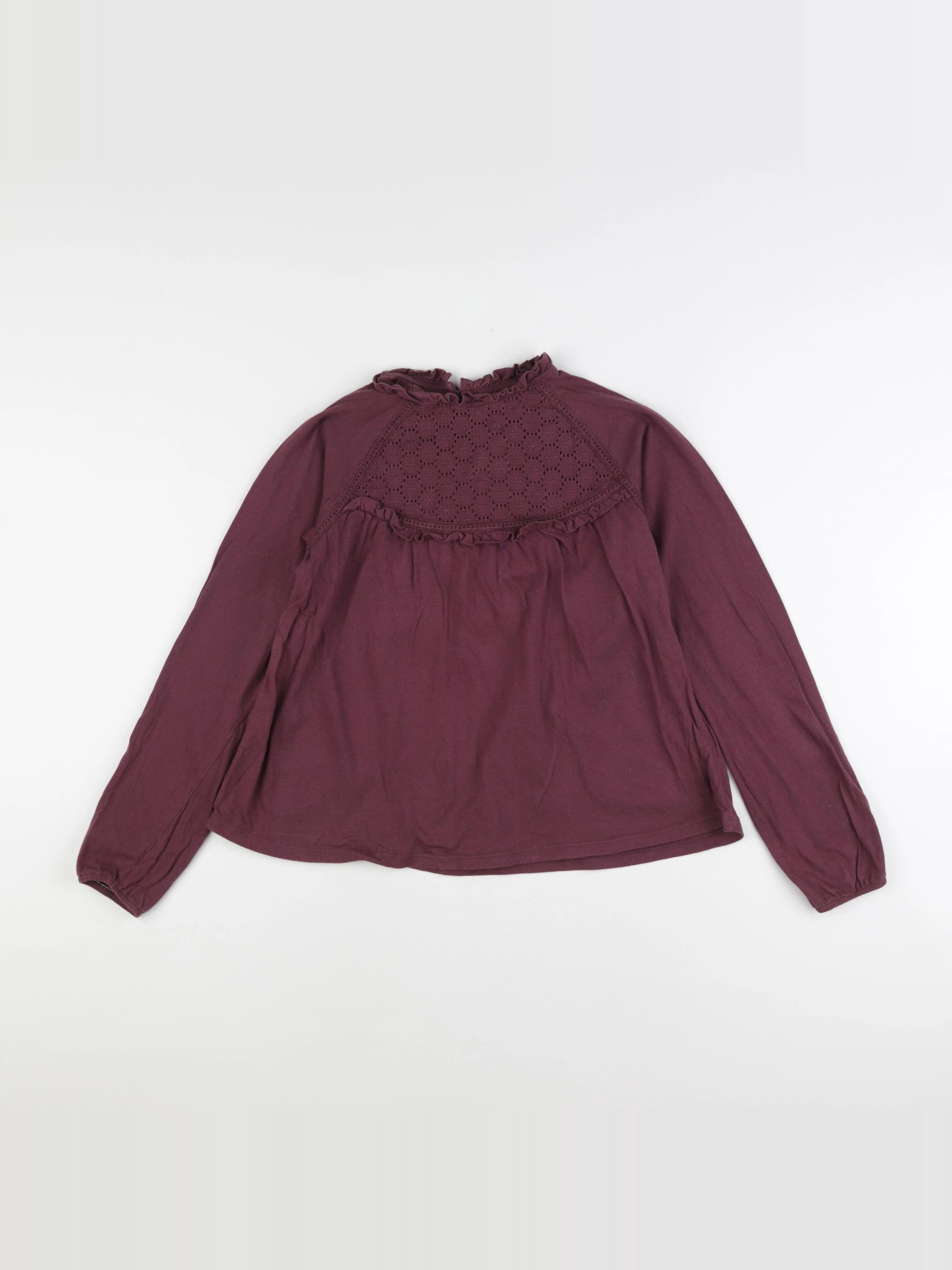 Vertbaudet - tee-shirt violet - 12 ans