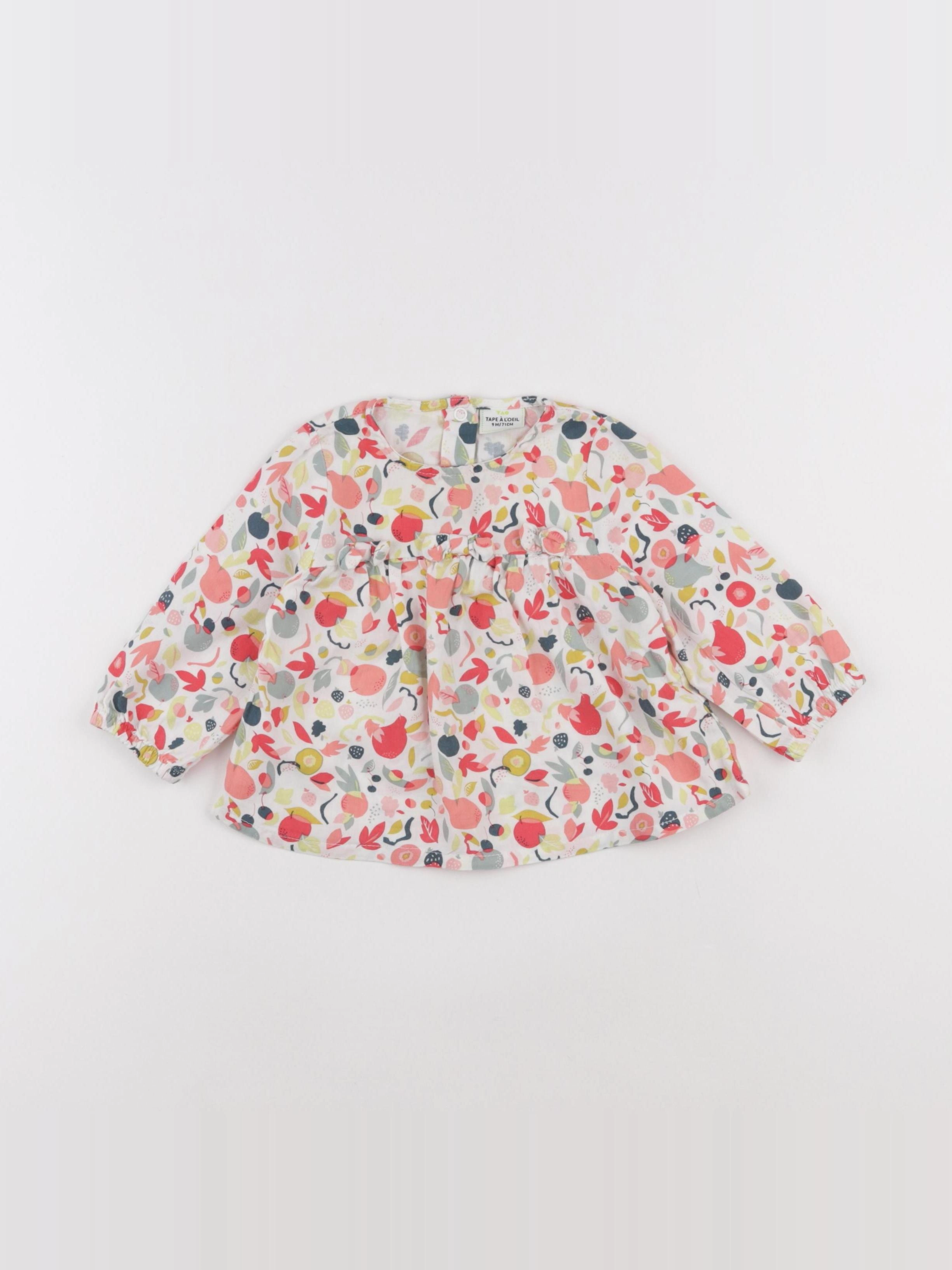 Tape à l'oeil - blouse multicolore - 9 mois