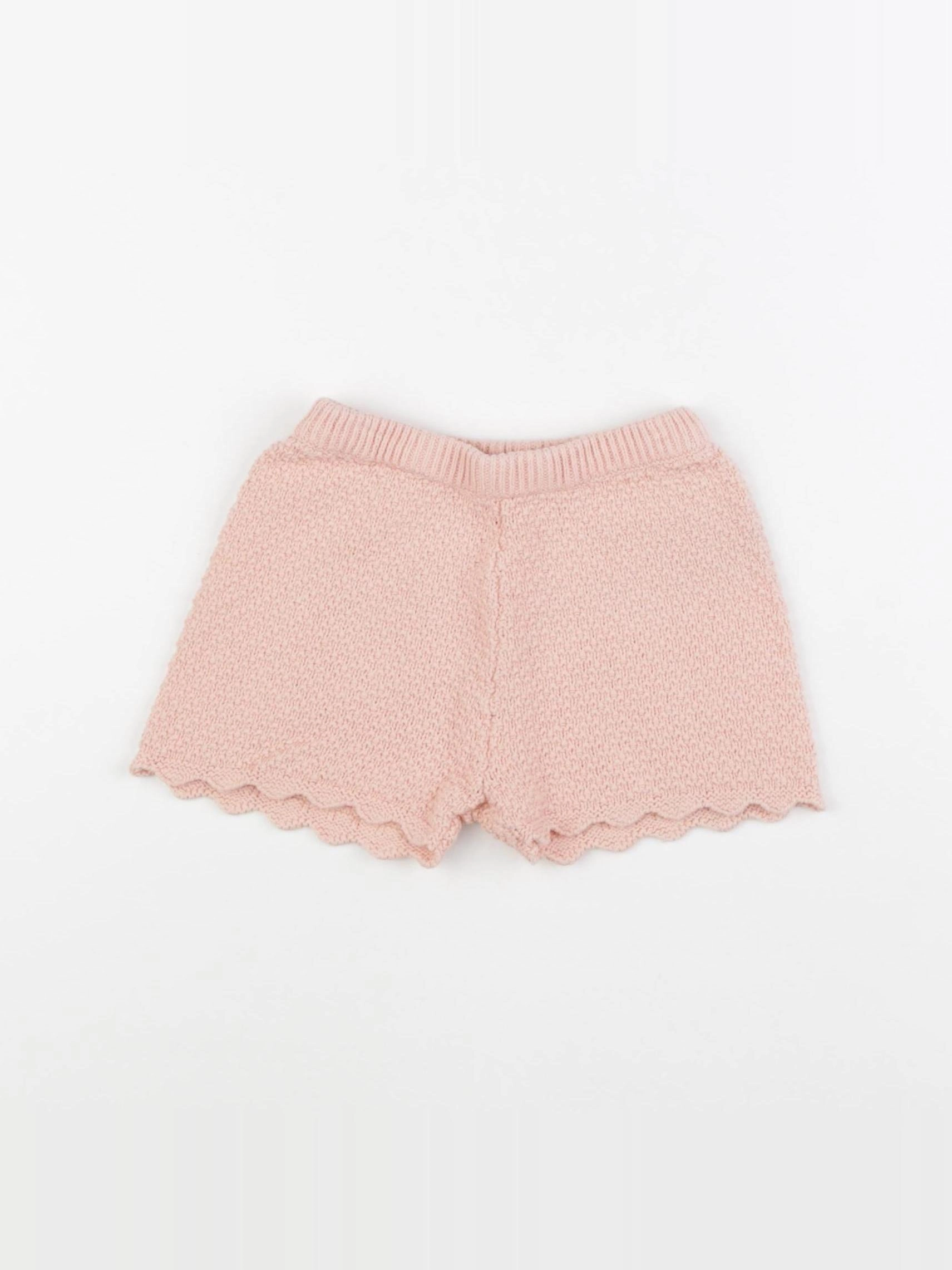 Vertbaudet - short rose - 12 mois