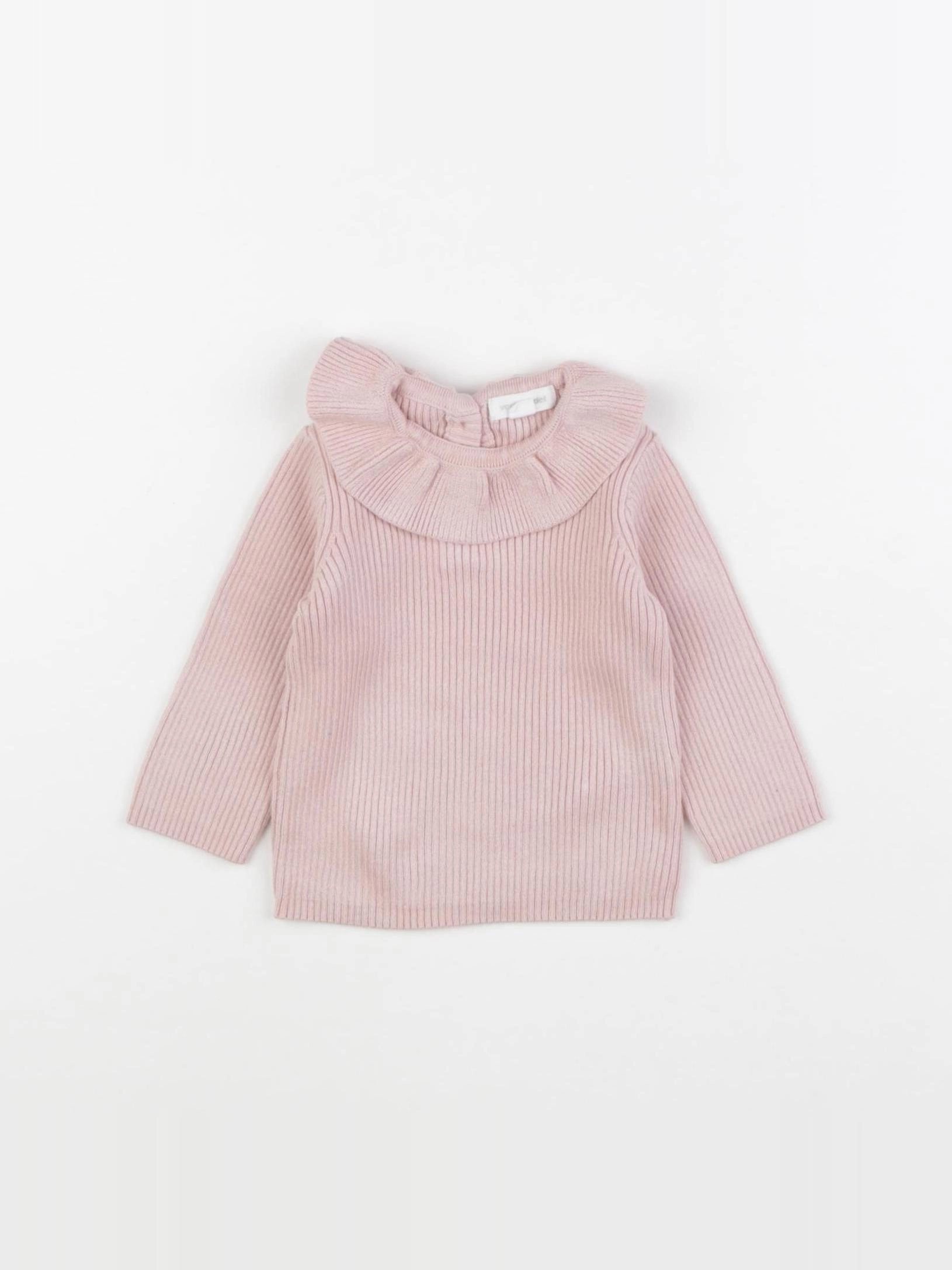 Vertbaudet - pull rose - 3 mois