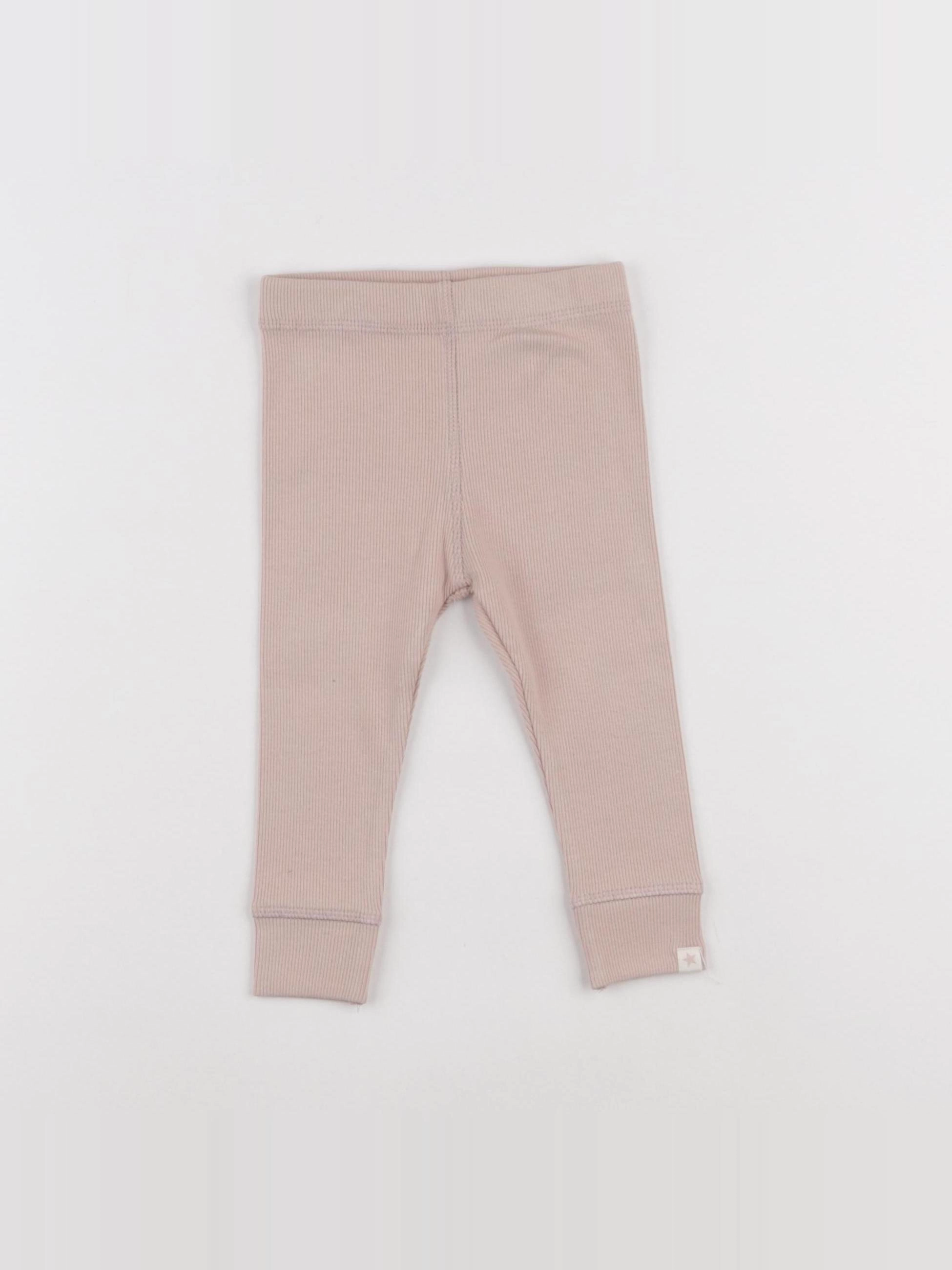 Zara - legging beige - 6/9 mois
