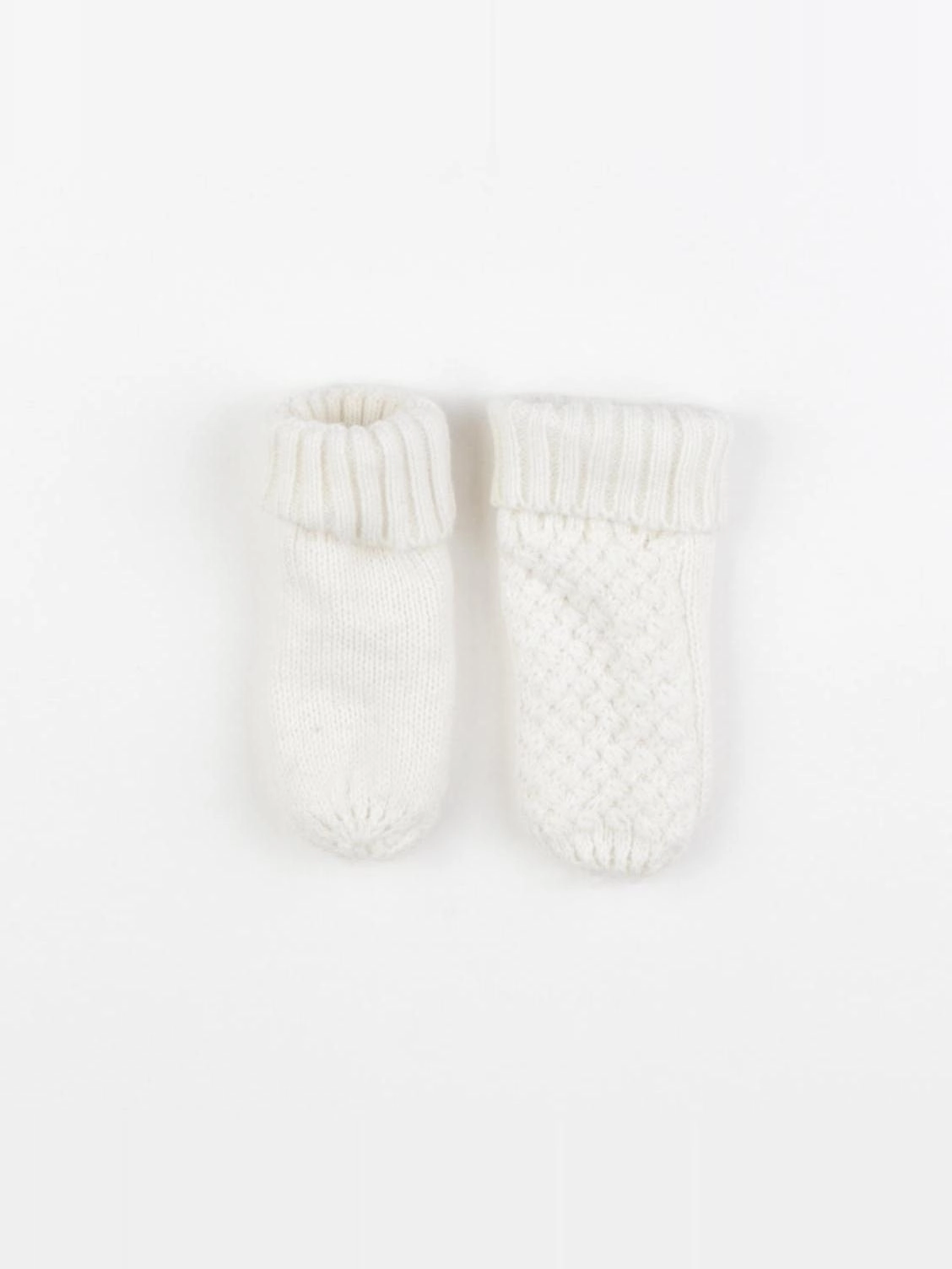 Boutchou - moufles beige - 2/3 ans