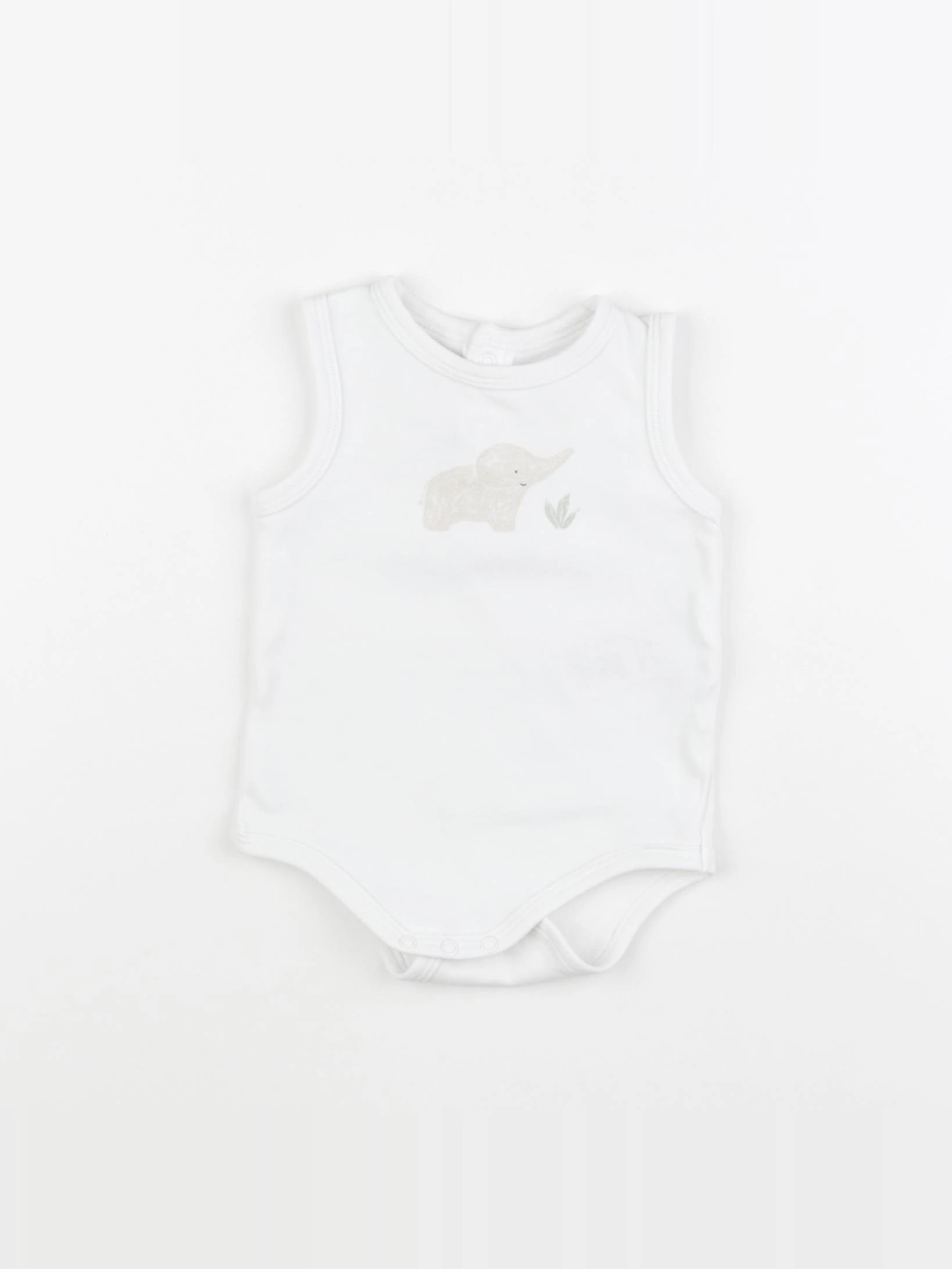 Vertbaudet - body blanc - 9 mois