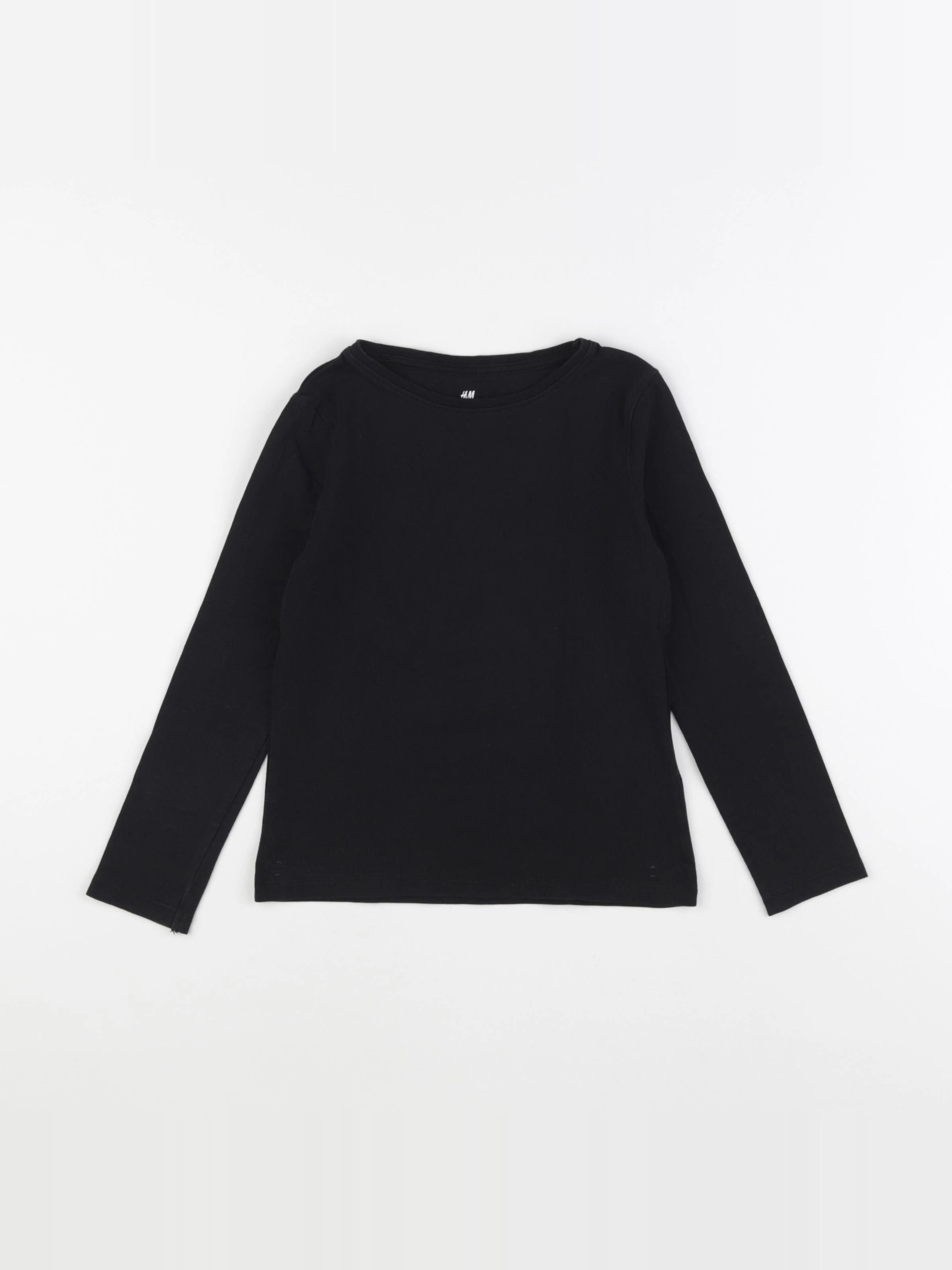 H&M - tee-shirt noir - 5/6 ans