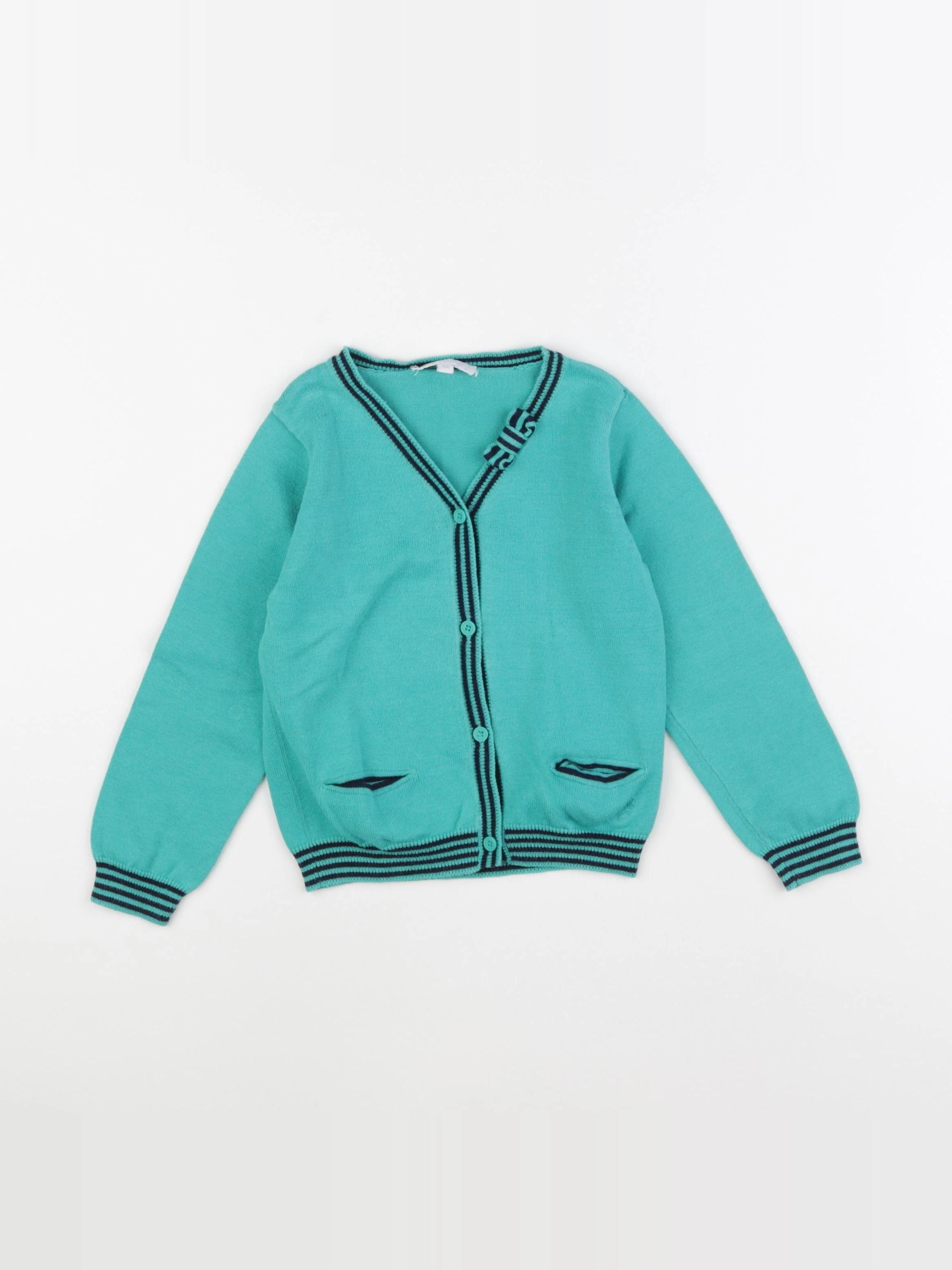 Jacadi - gilet bleu - 4 ans