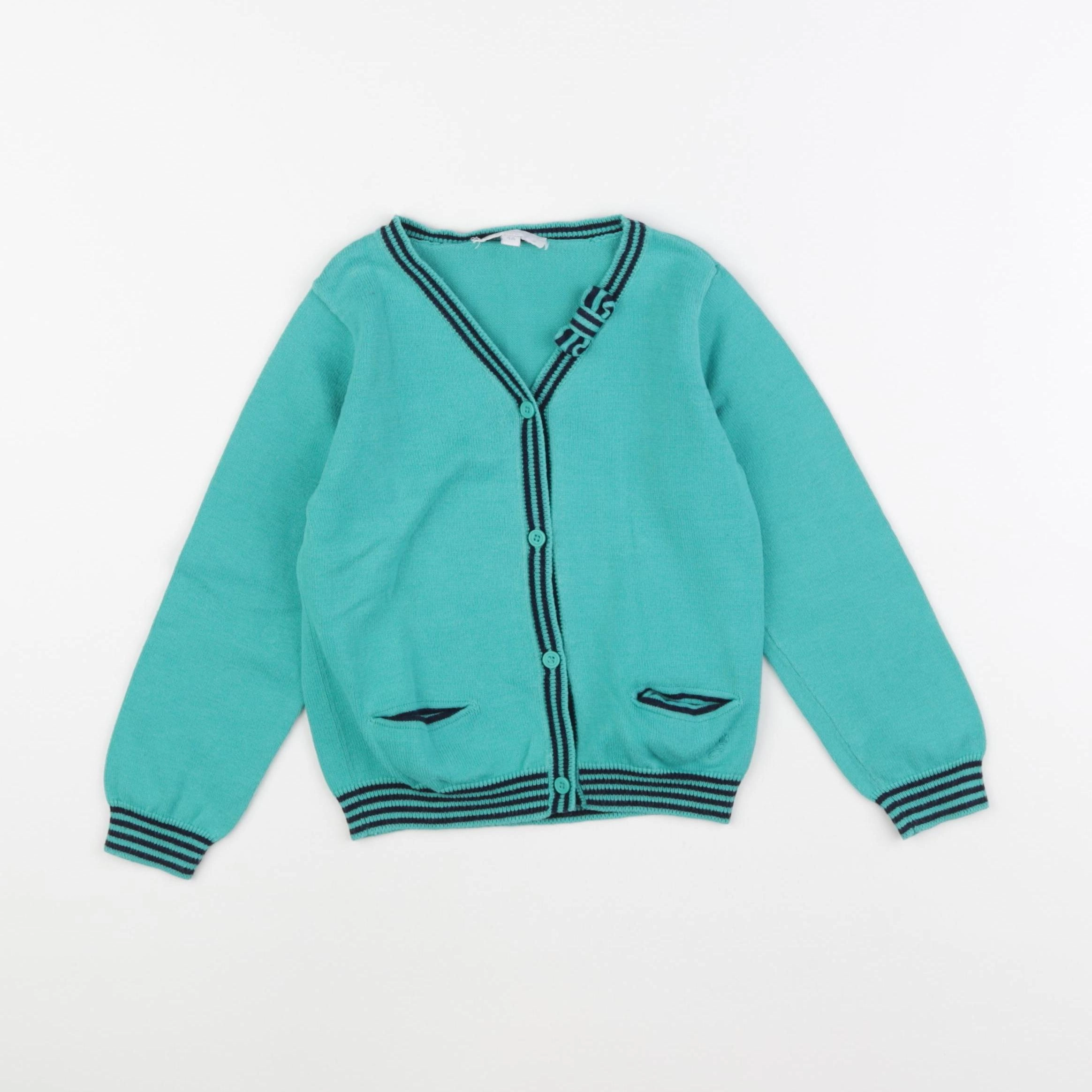 Jacadi - gilet bleu - 4 ans