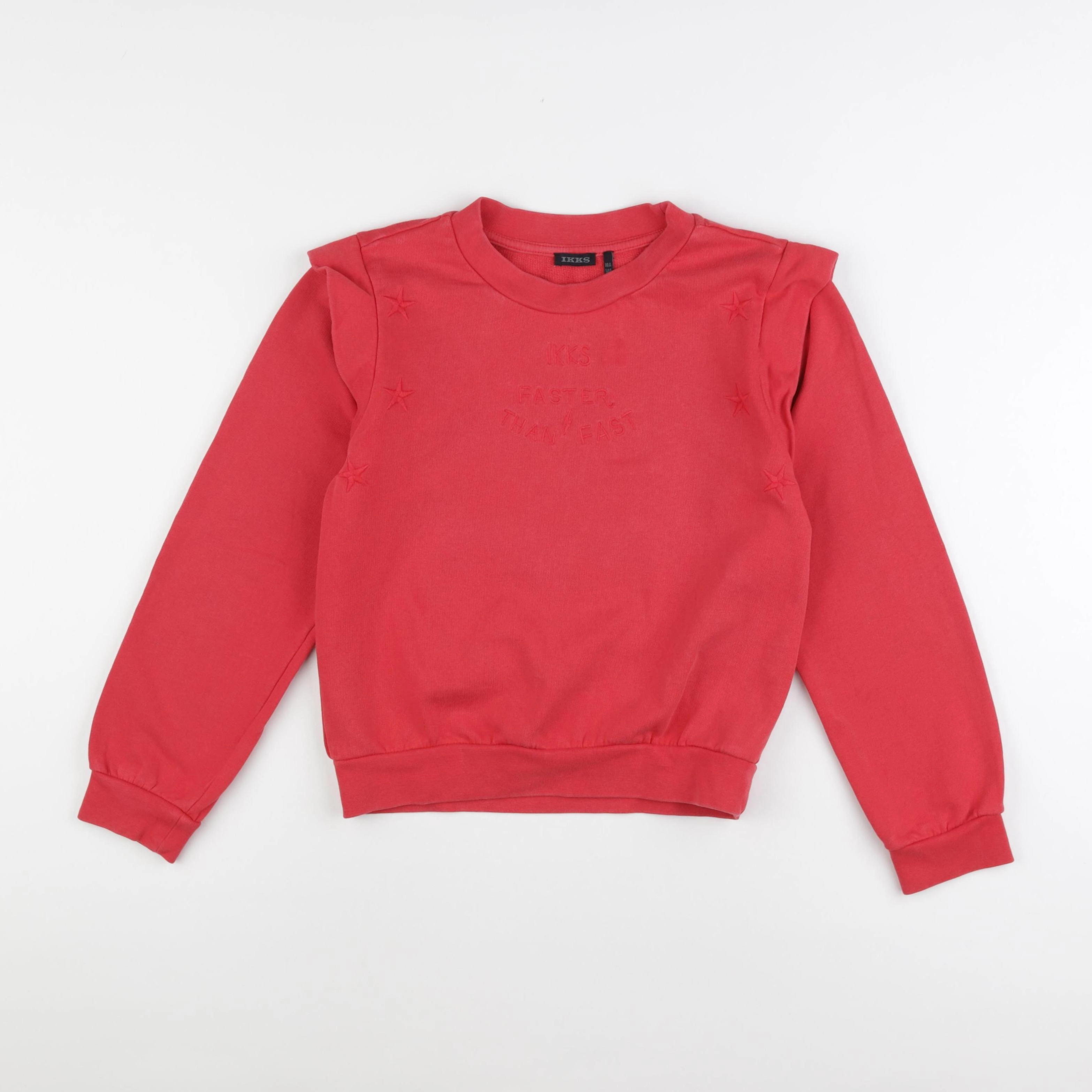 IKKS - sweat rose - 10 ans