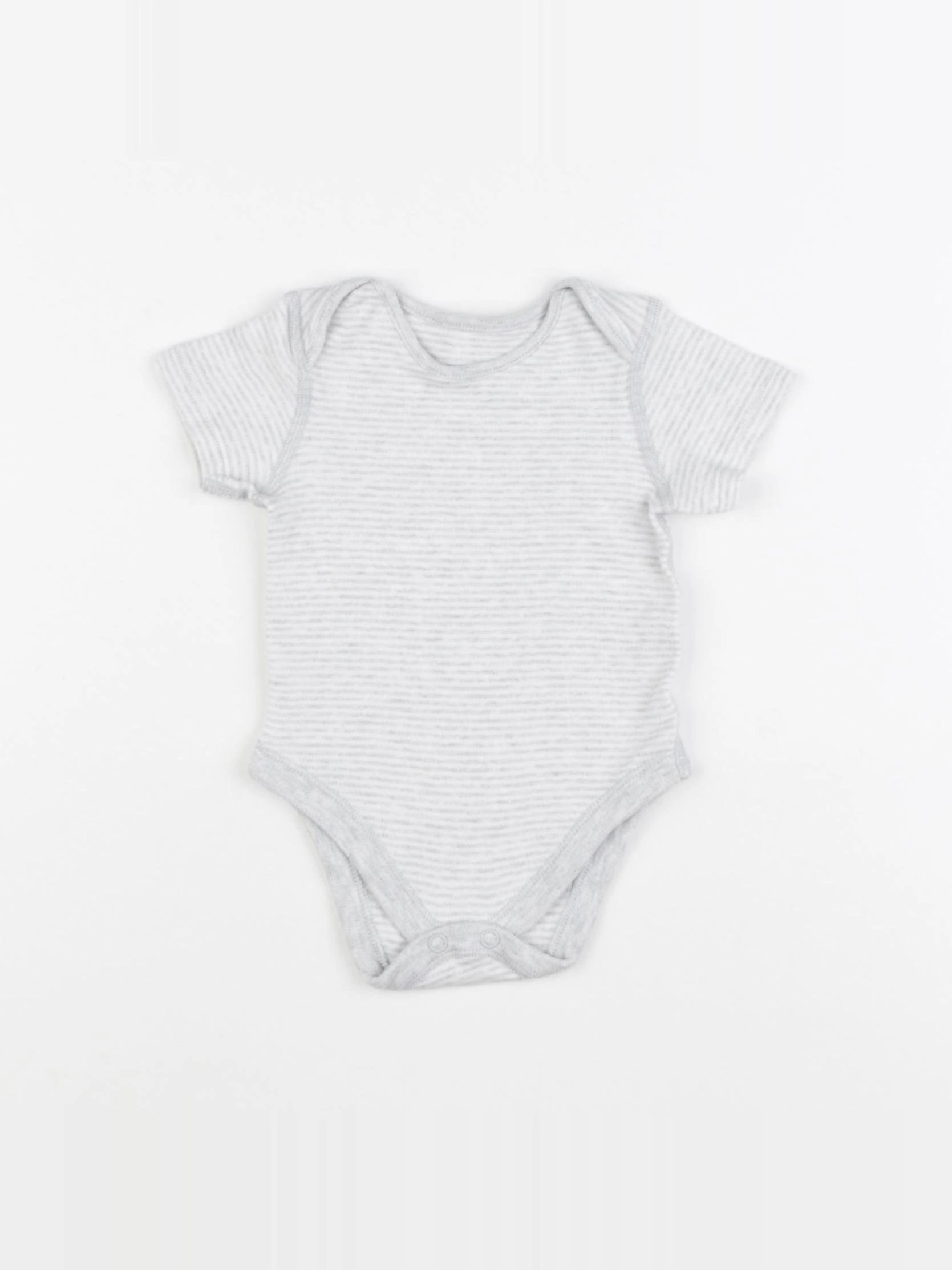 Marks & Spencer  - body gris - 0/3 mois