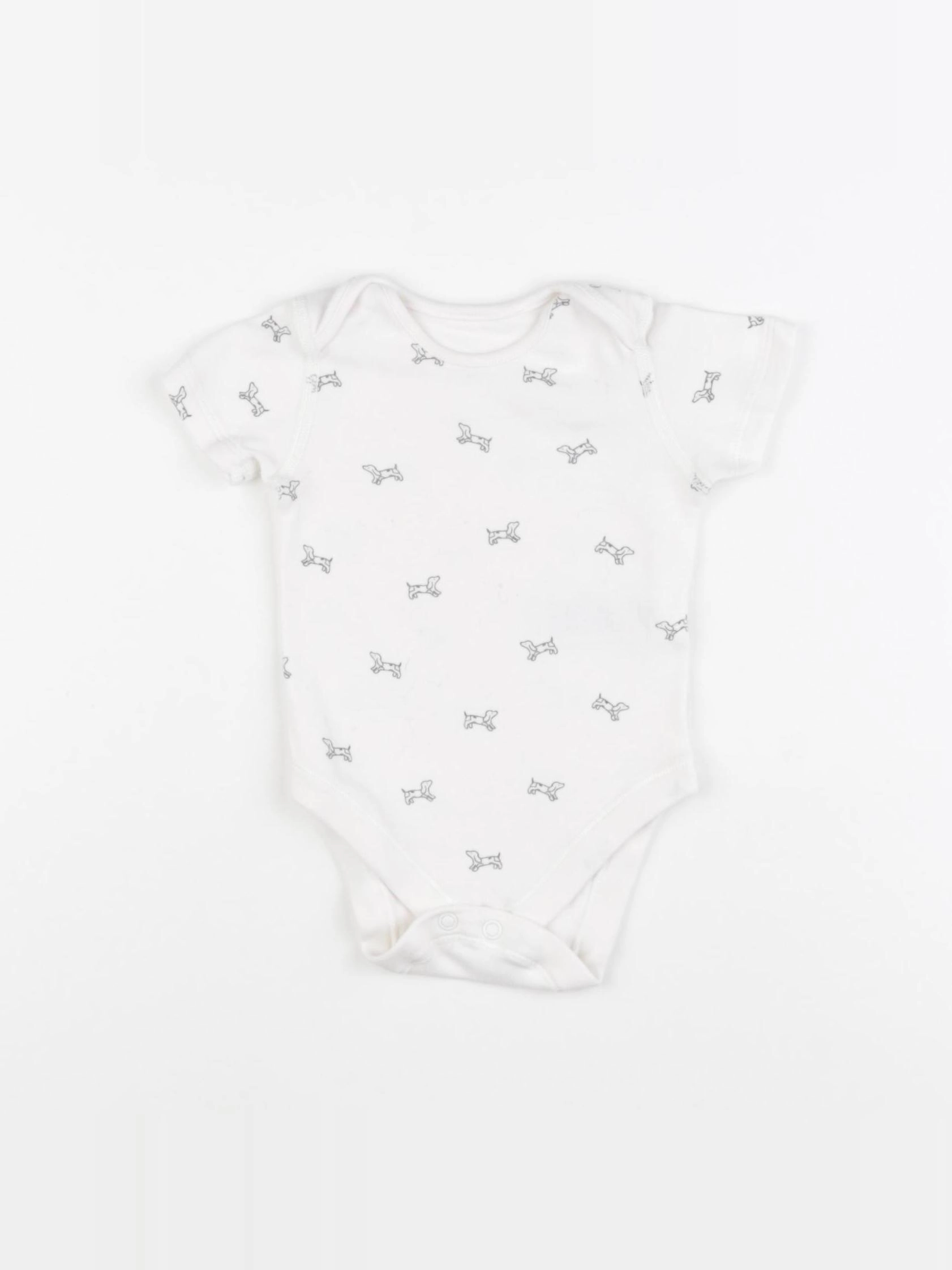 Marks & Spencer  - body blanc - 0/3 mois