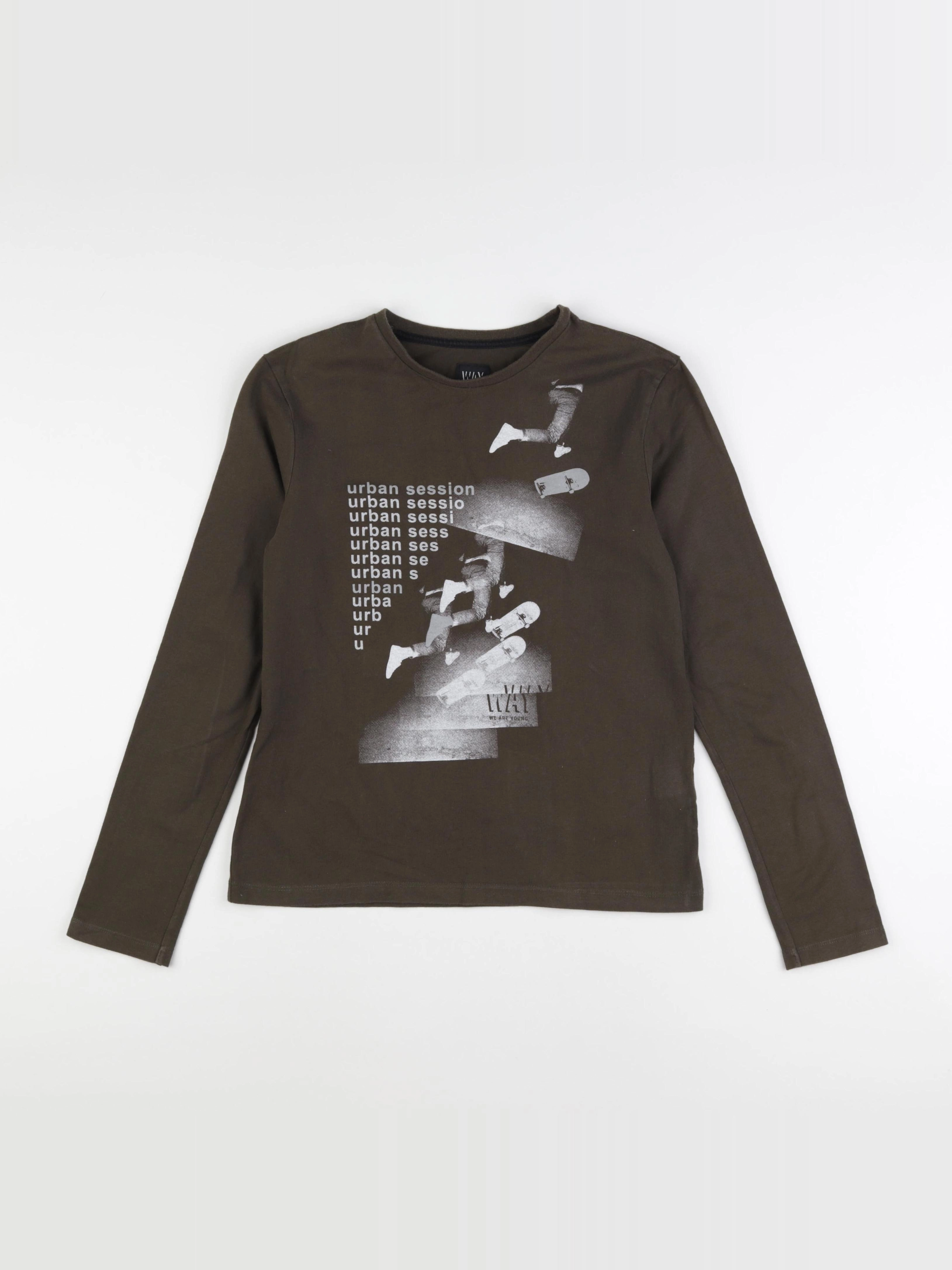 IKKS - tee-shirt vert - 14 ans