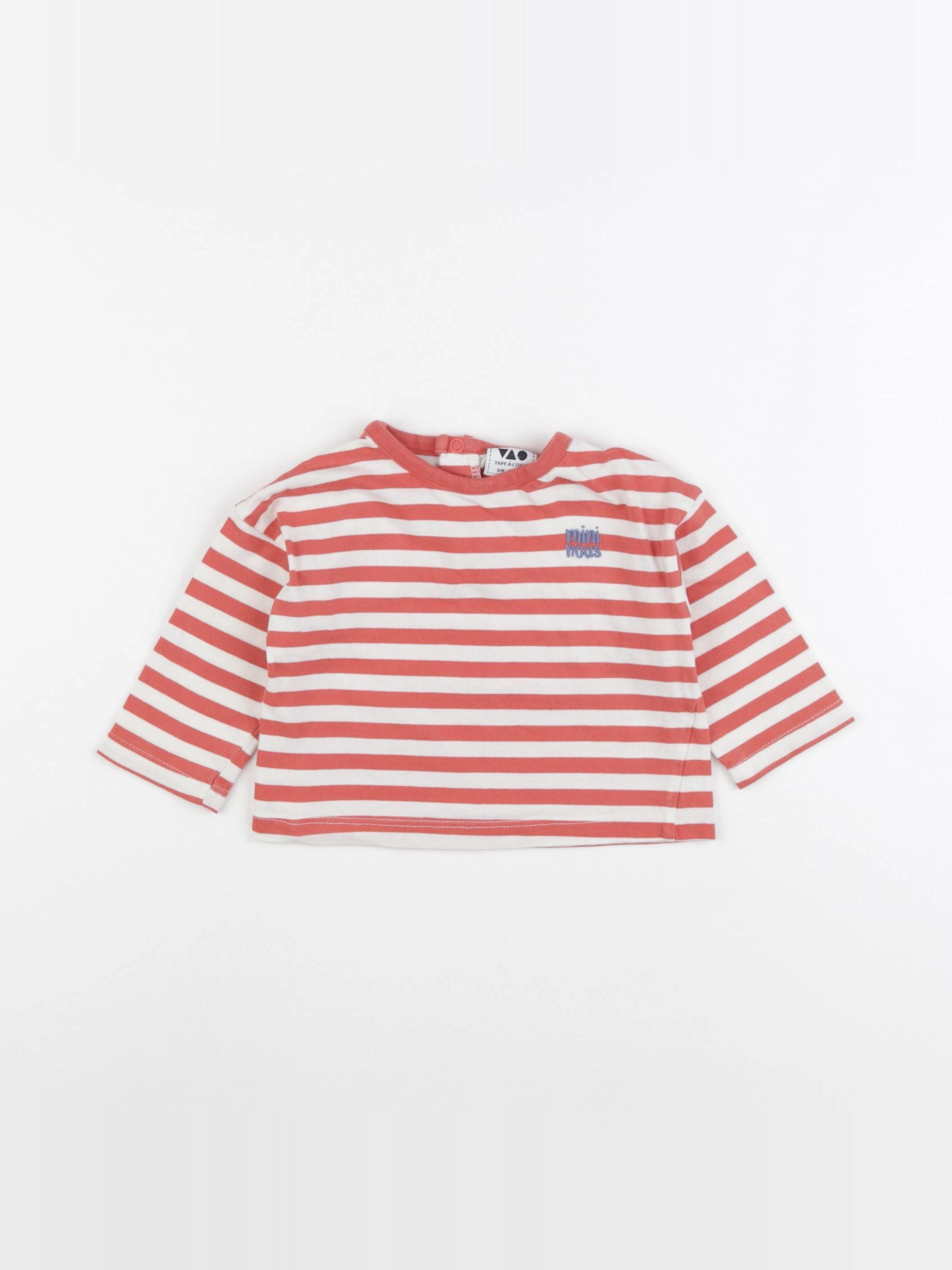 Tape à l'oeil - tee-shirt rouge - 6 mois
