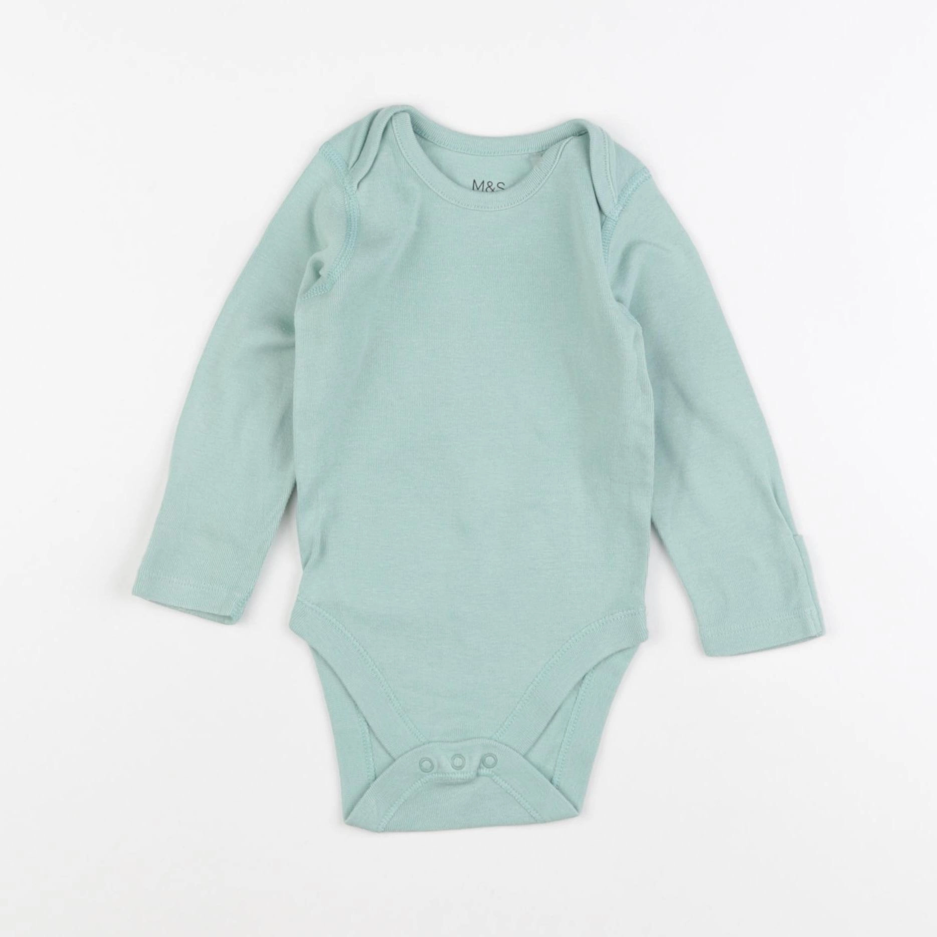 Marks & Spencer  - body vert - 3/6 mois