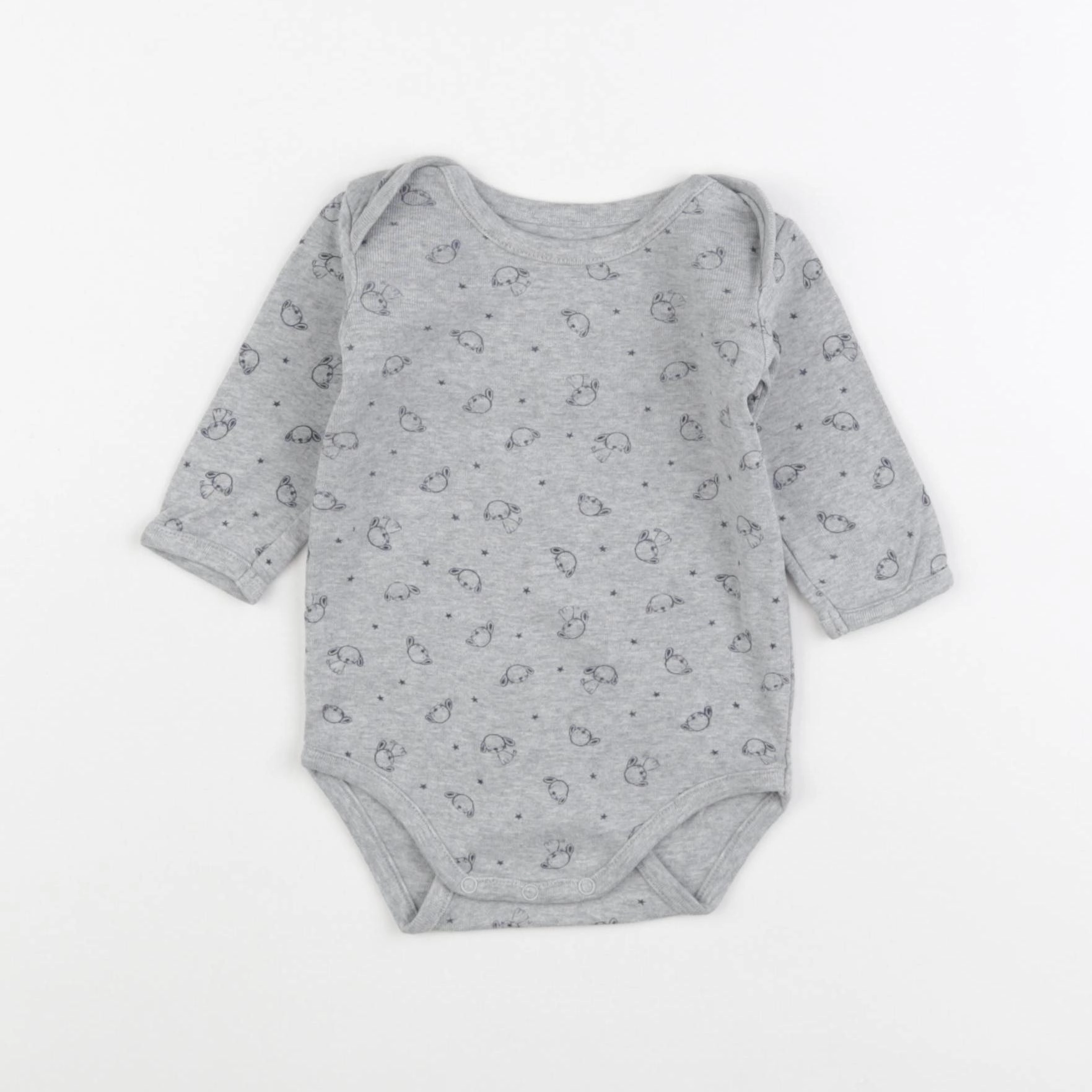 Boutchou - body gris - 6 mois
