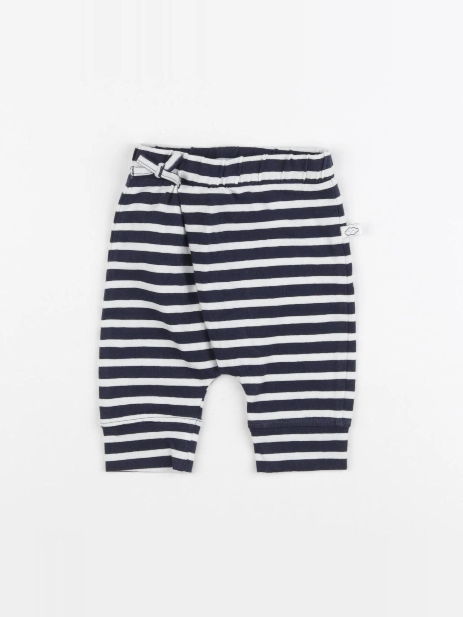 Vertbaudet - legging bleu - 1 mois