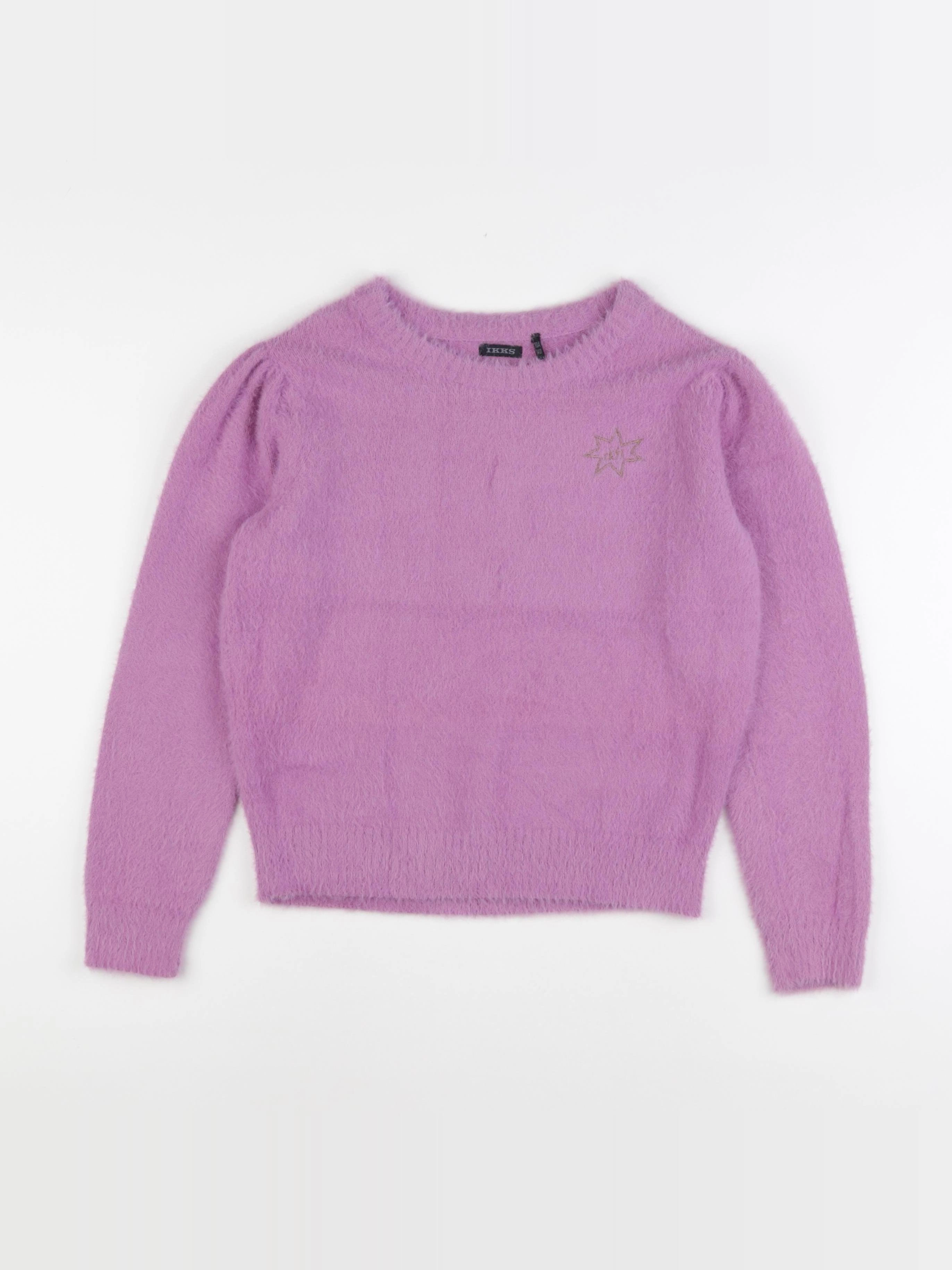 IKKS - pull violet - 10 ans