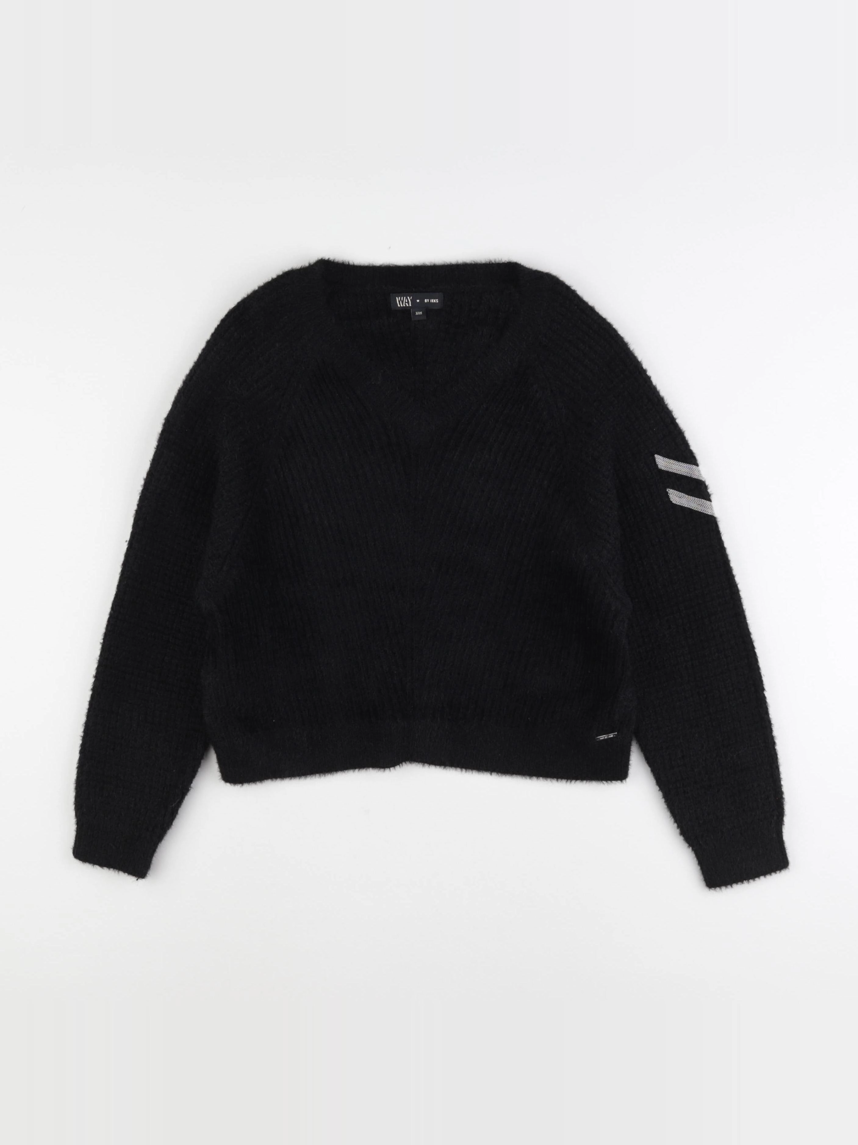 IKKS - pull noir - 10 ans