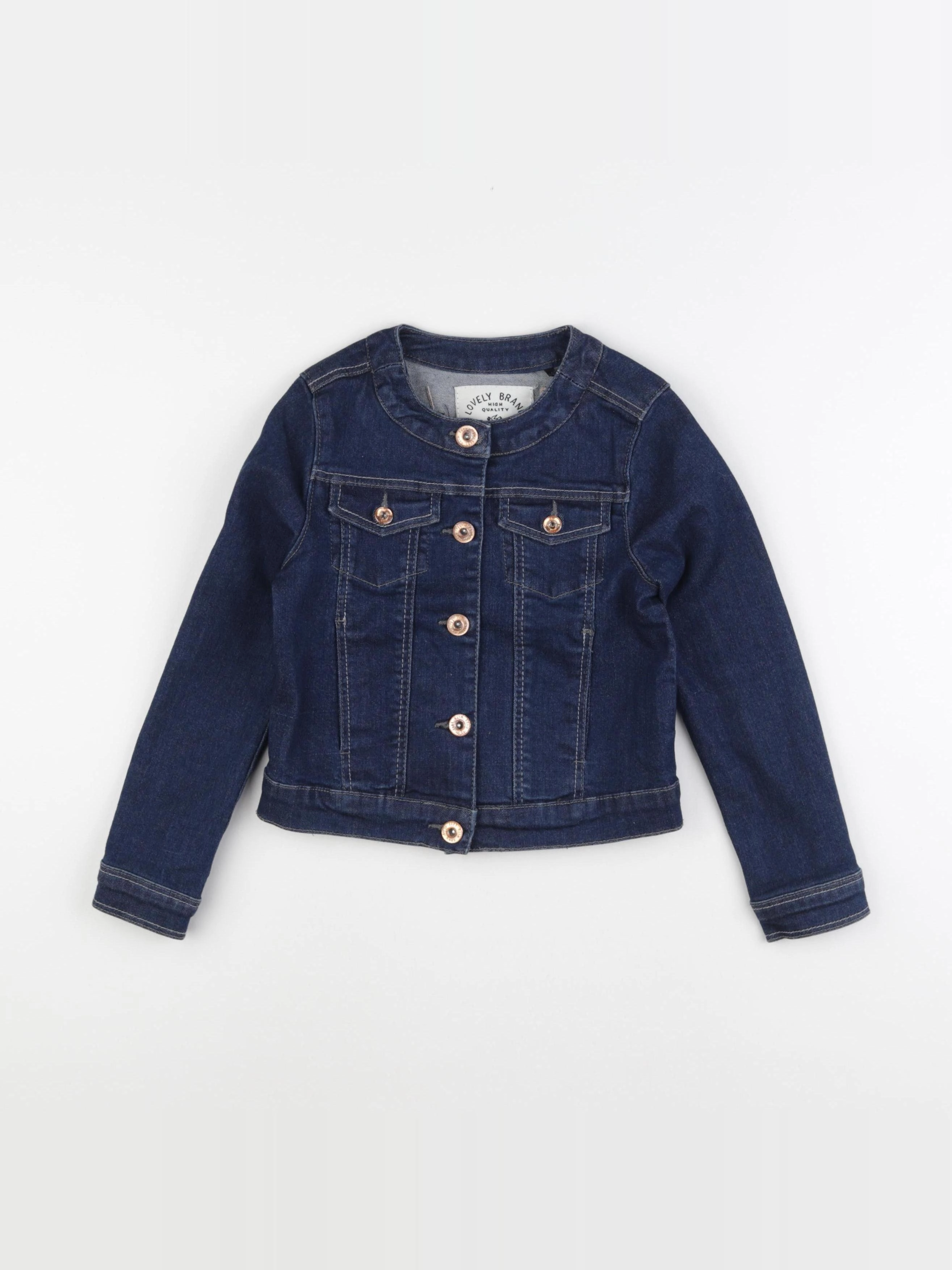 IKKS - veste imprimé au dos bleu - 6 ans