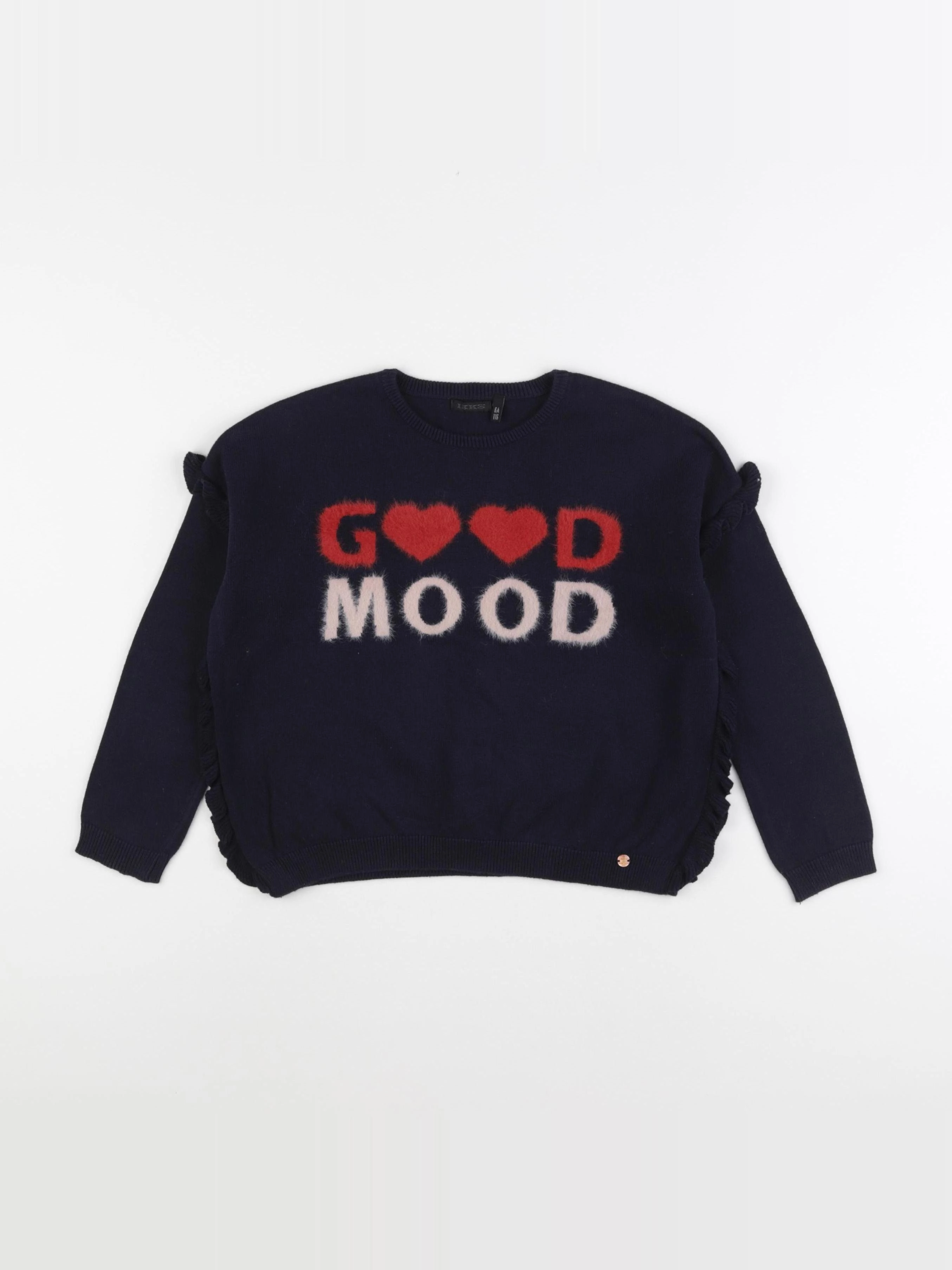 IKKS - pull bleu - 6 ans