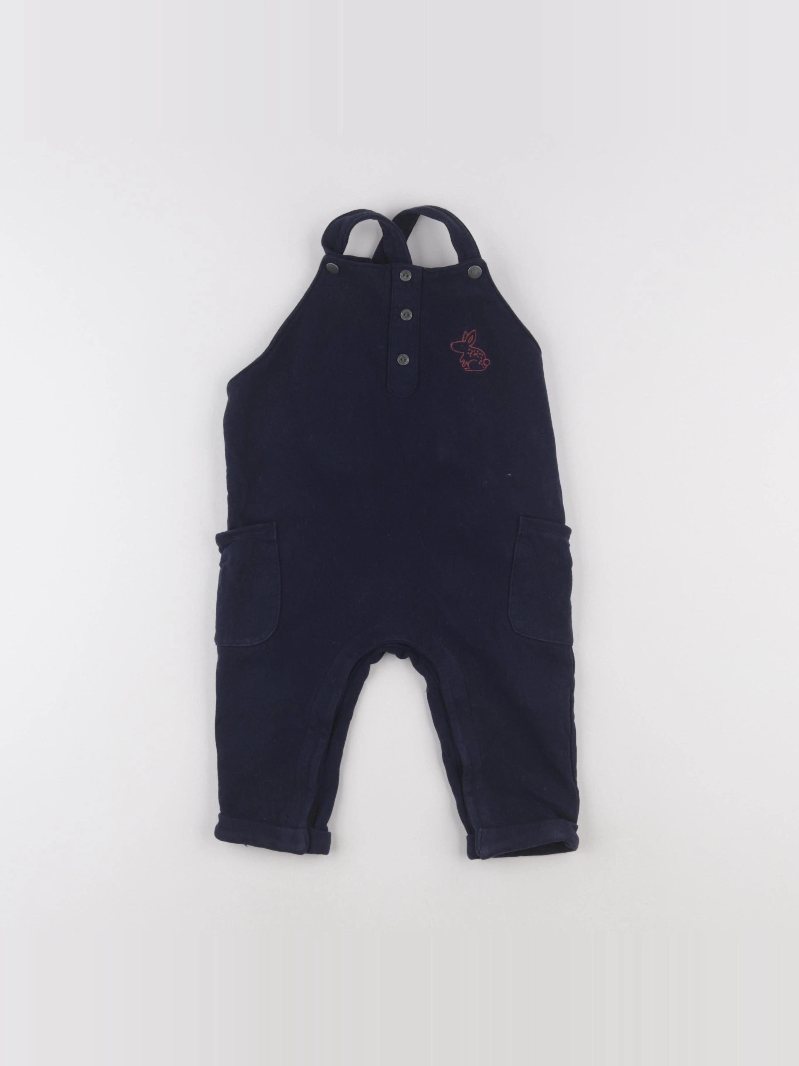 Vertbaudet - combinaison bleu - 18 mois