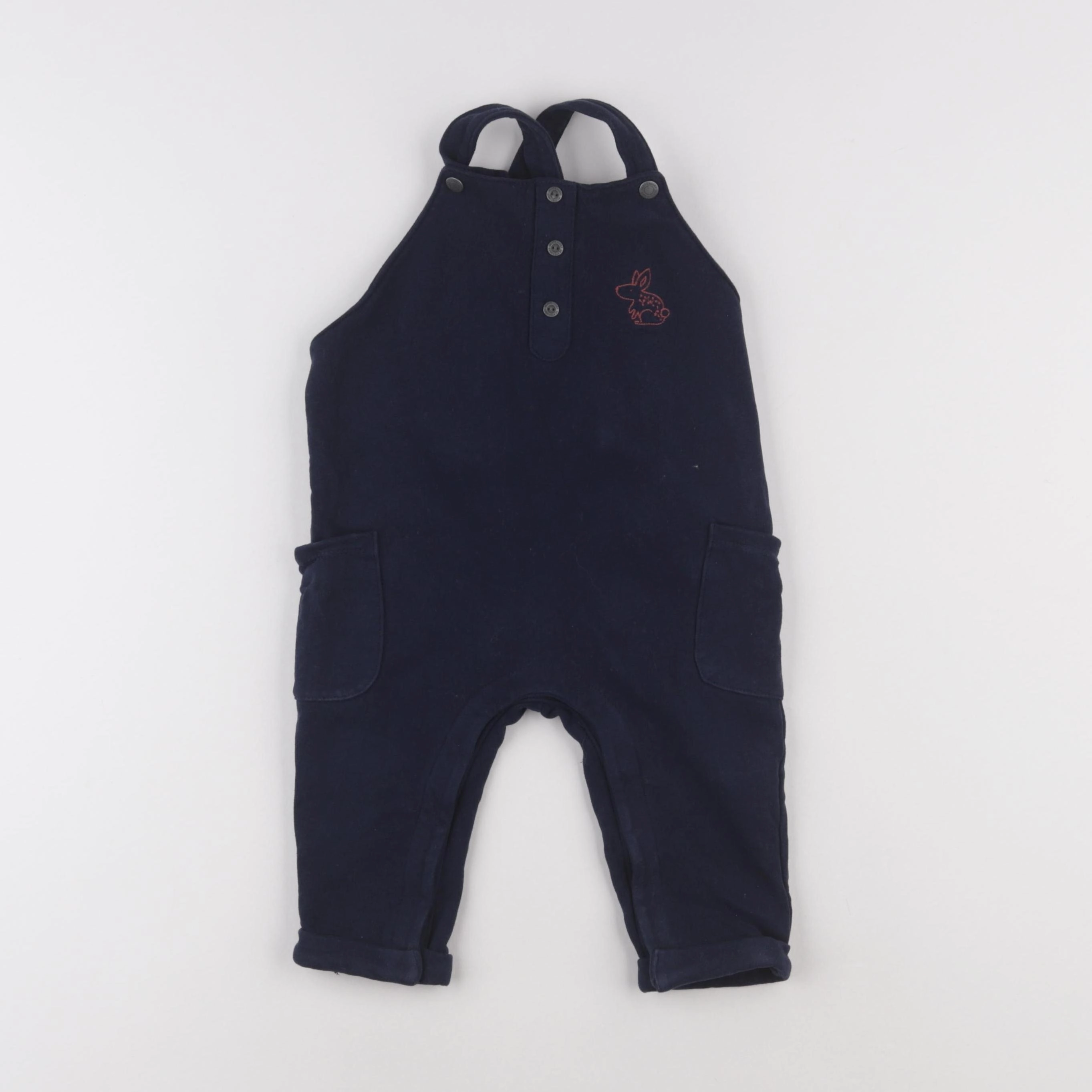 Vertbaudet - combinaison bleu - 18 mois