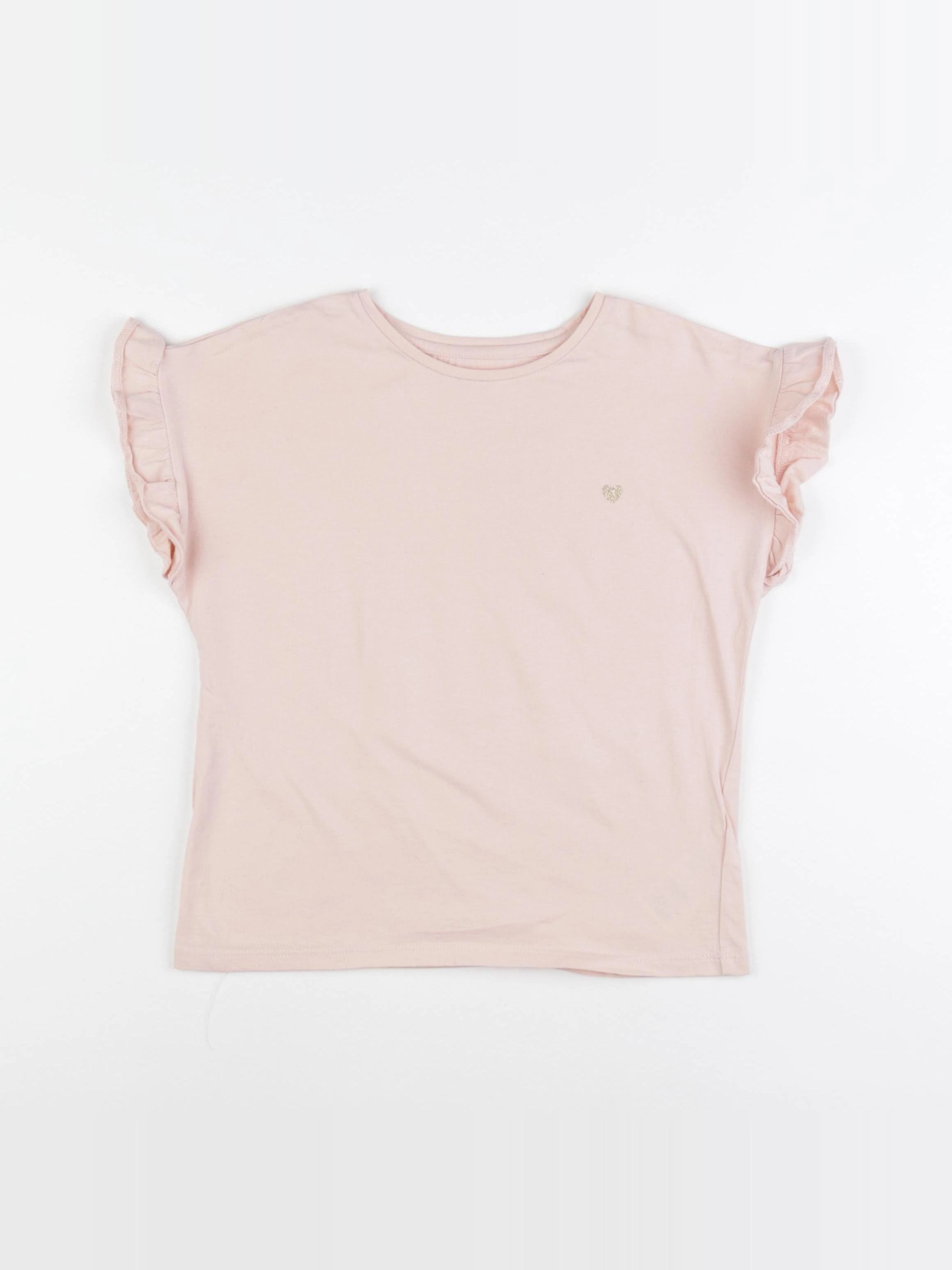 Vertbaudet - tee-shirt rose - 9 ans