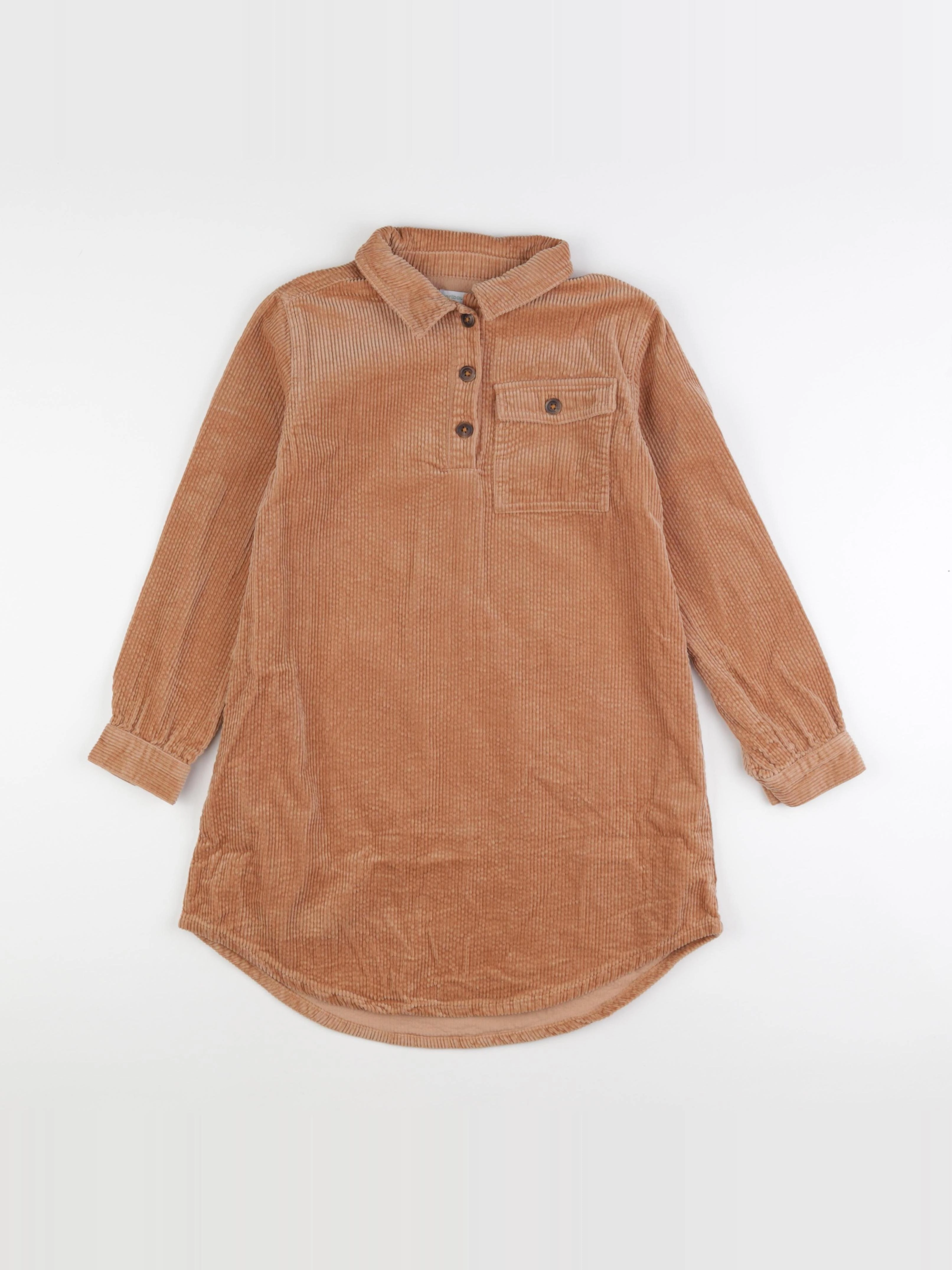 Vertbaudet - robe marron - 10 ans