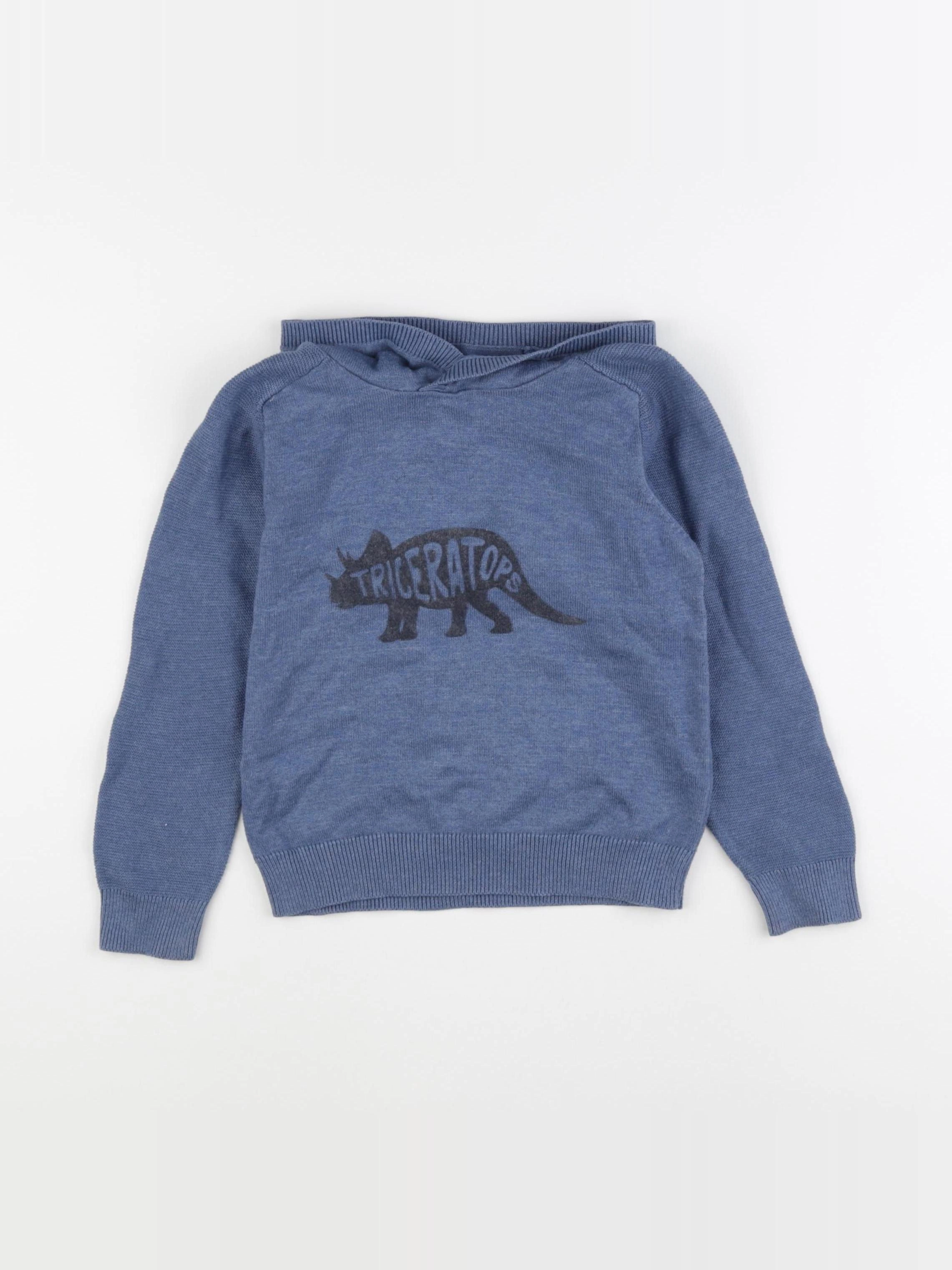Vertbaudet - pull bleu - 5 ans