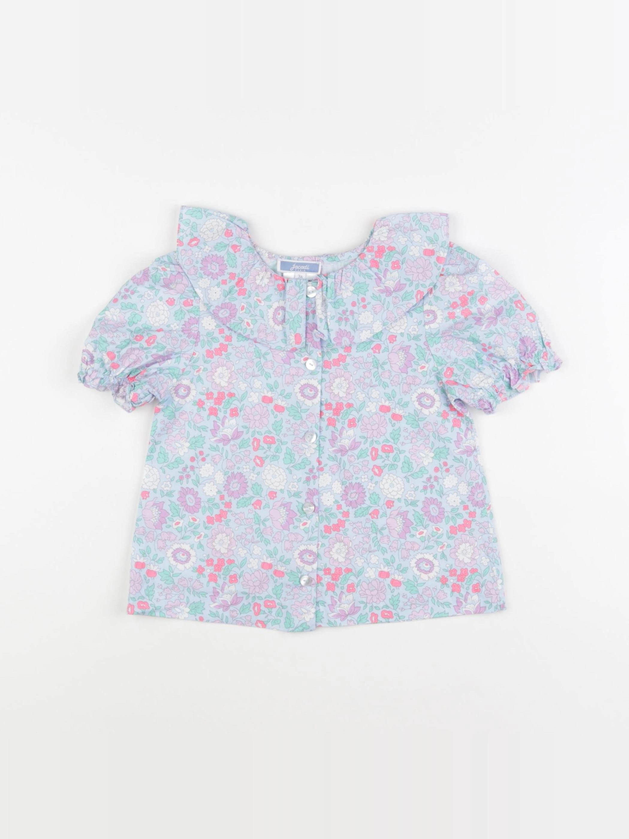 Jacadi - blouse liberty multicolore - 3 ans