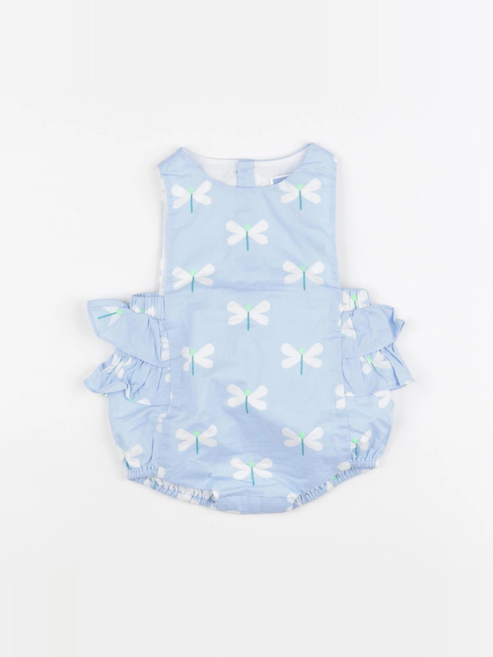 Jacadi - combinaison bleu - 3 mois
