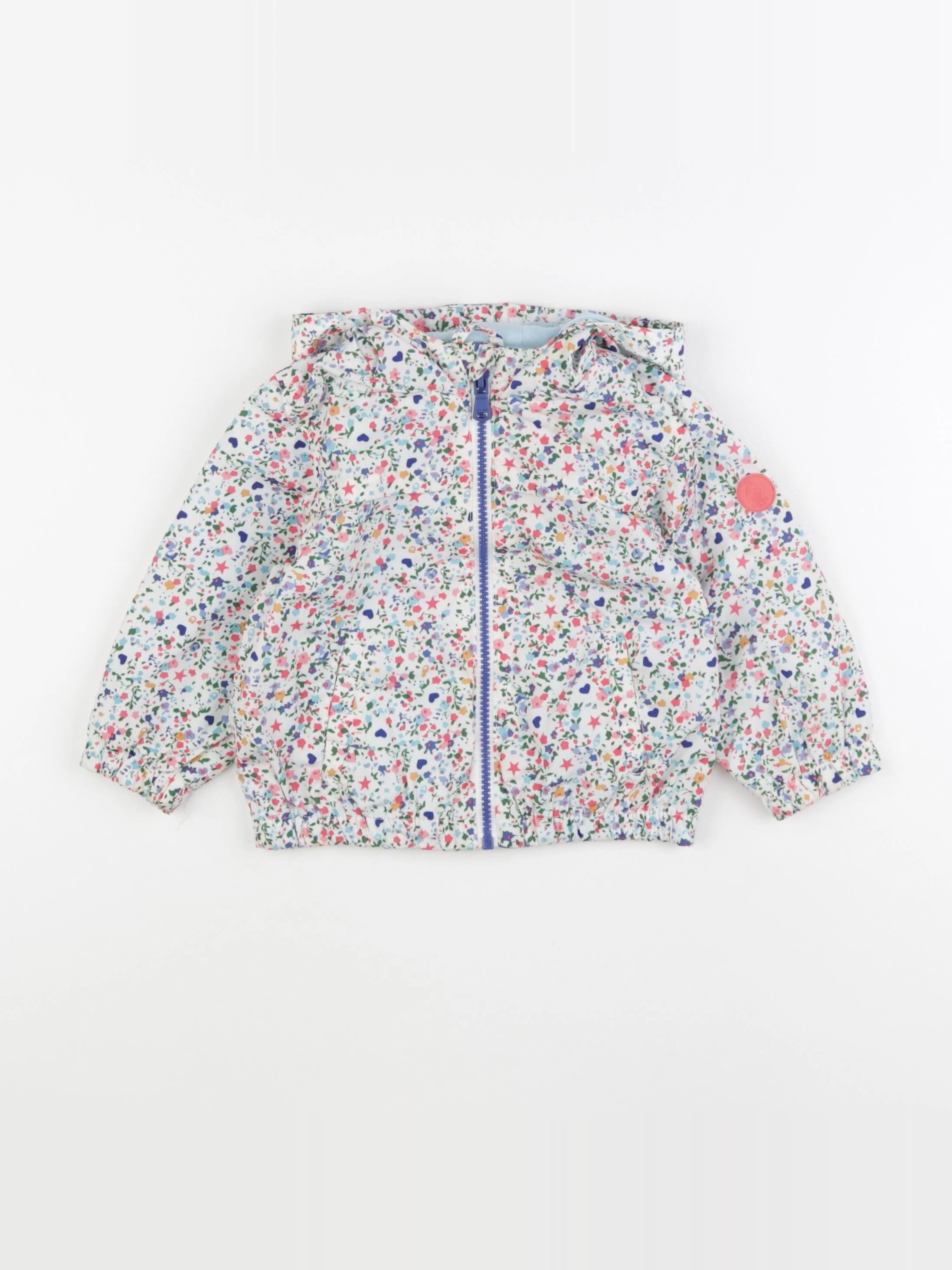 Zara - coupe-vent multicolore - 12/18 mois