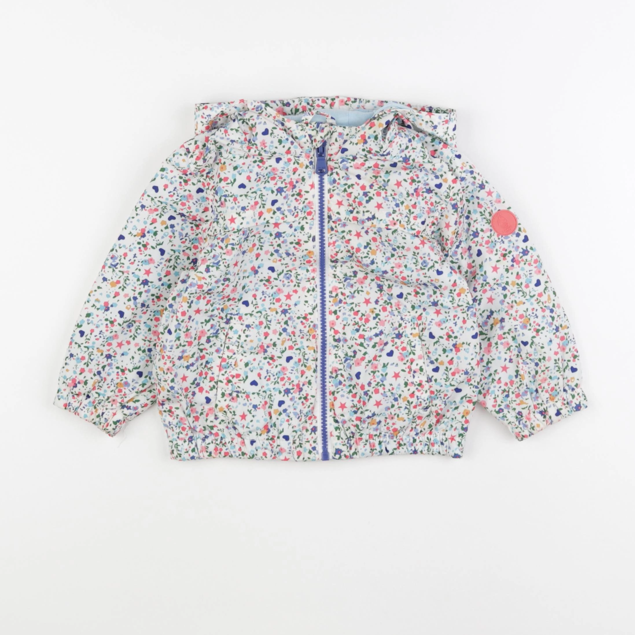 Zara - coupe-vent multicolore - 12/18 mois