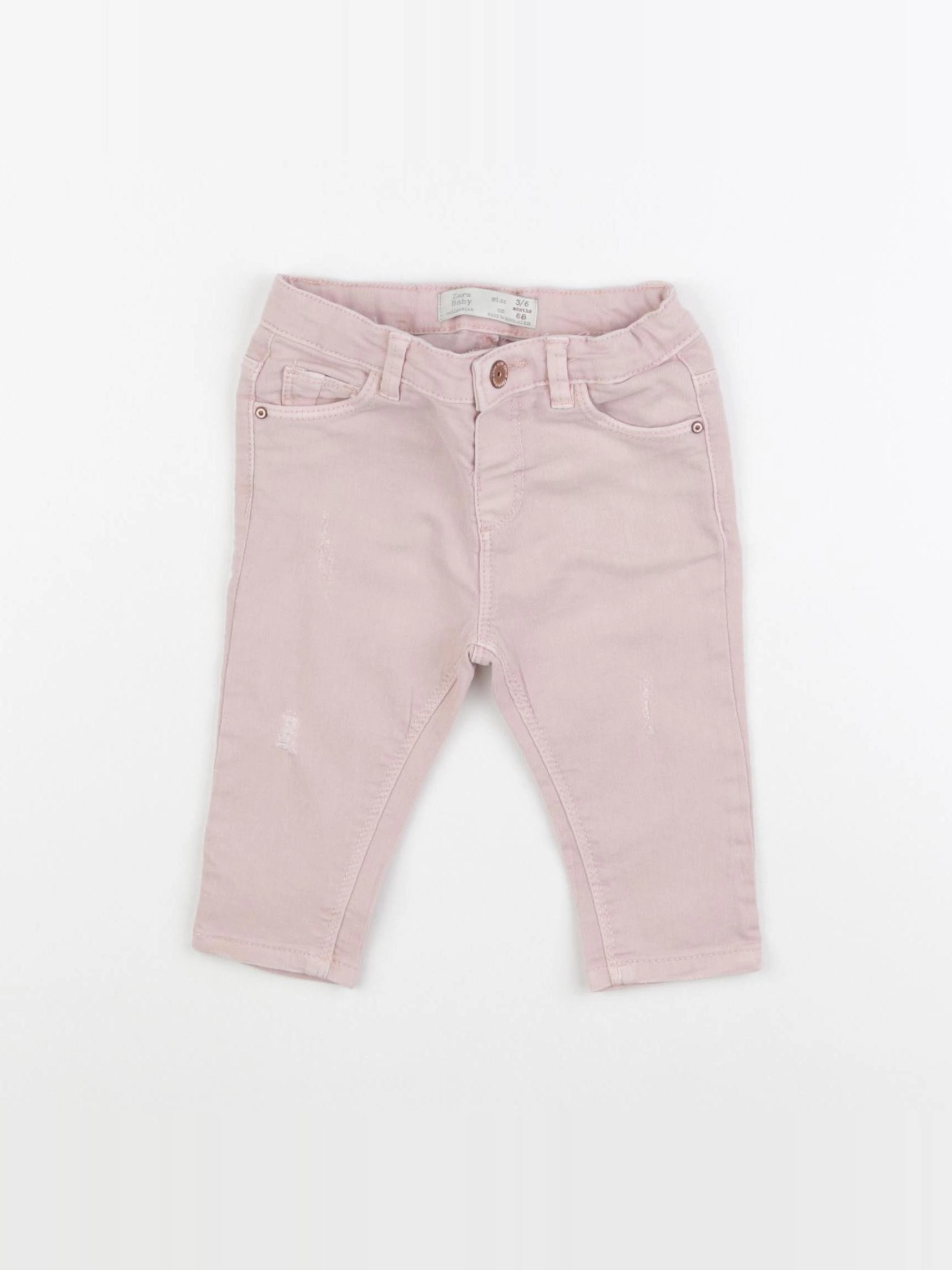 Zara - jean rose - 3/6 mois