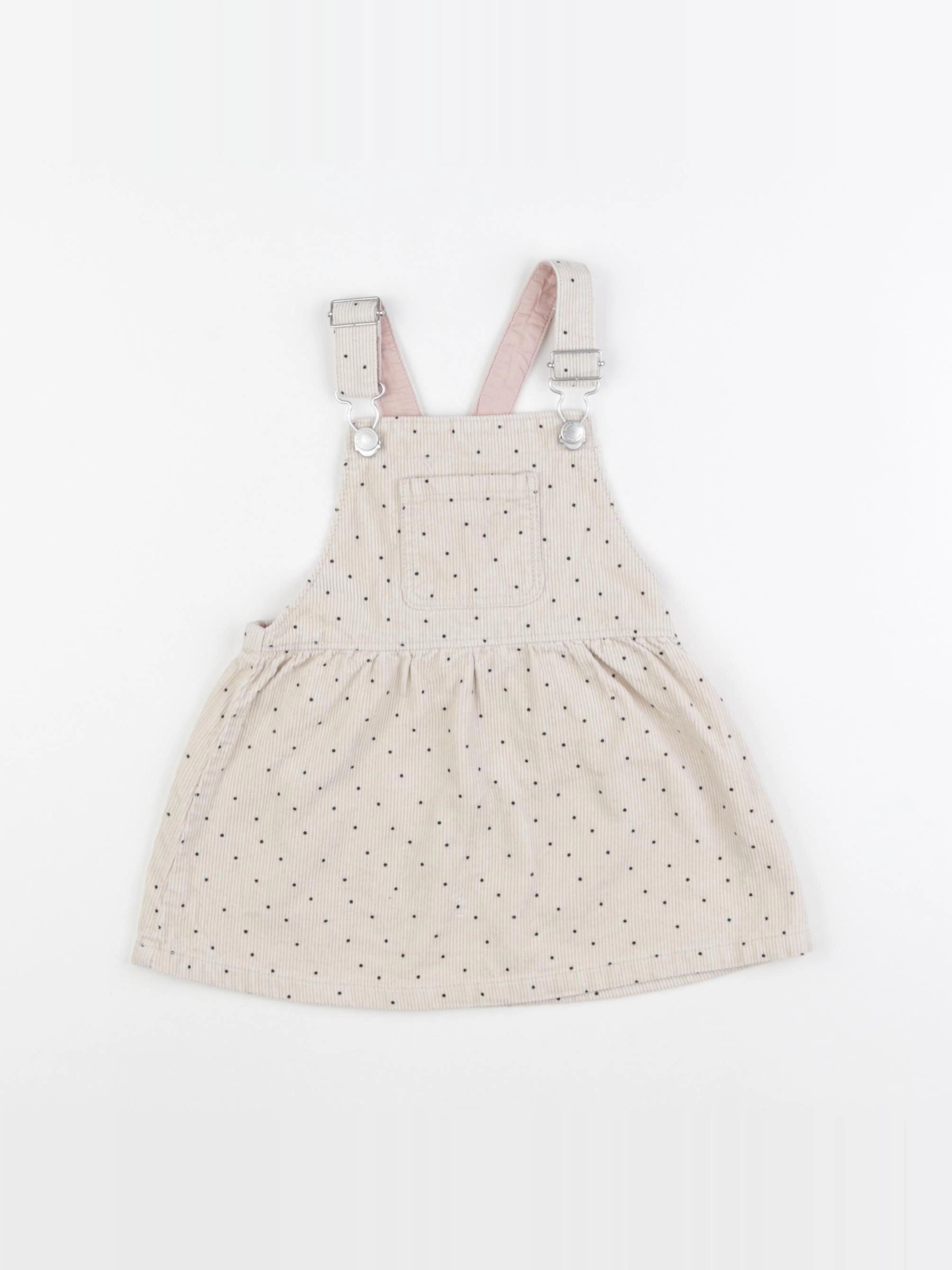 Zara - robe beige - 12/18 mois