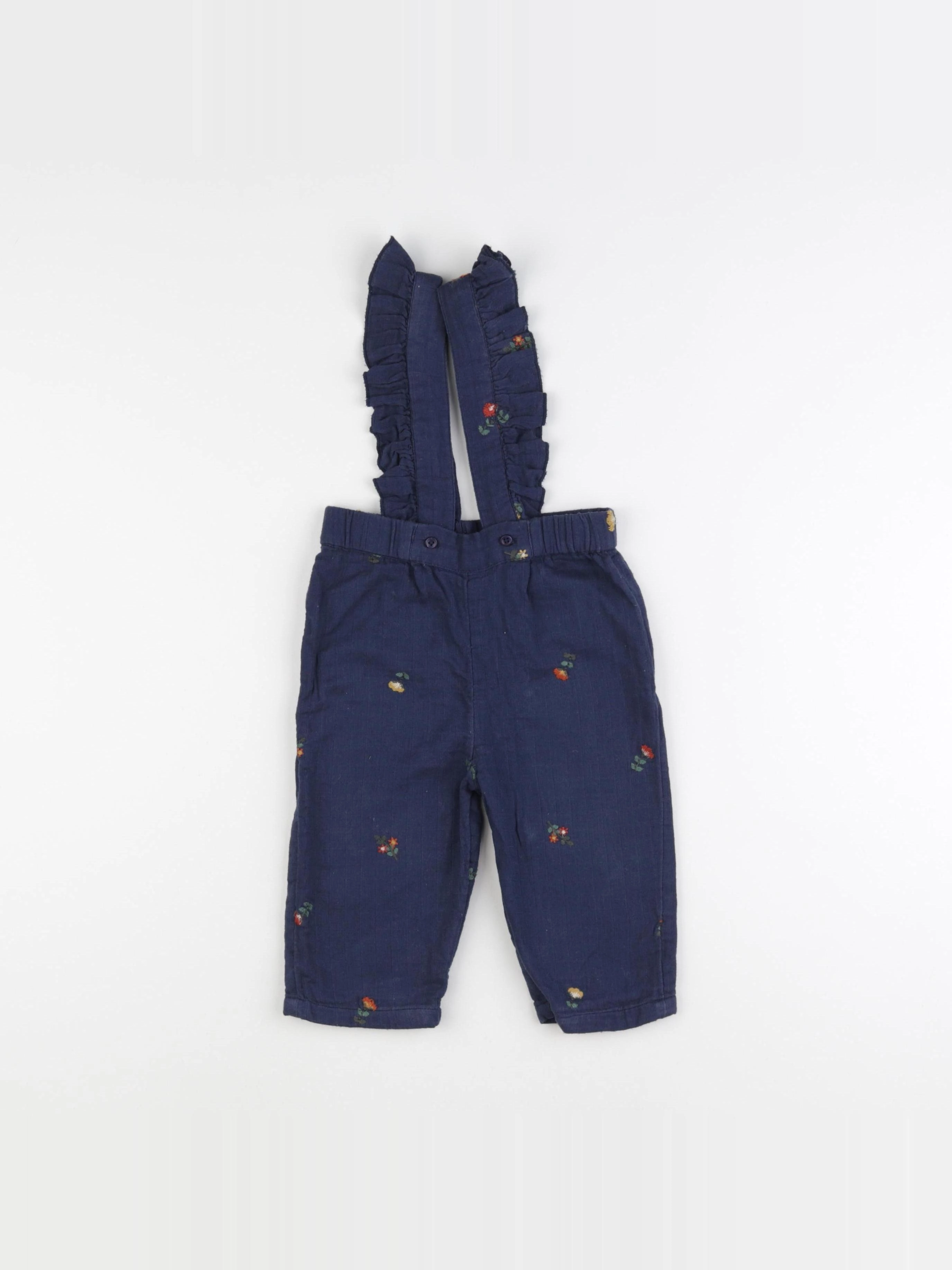 Boutchou - combinaison bleu - 12 mois