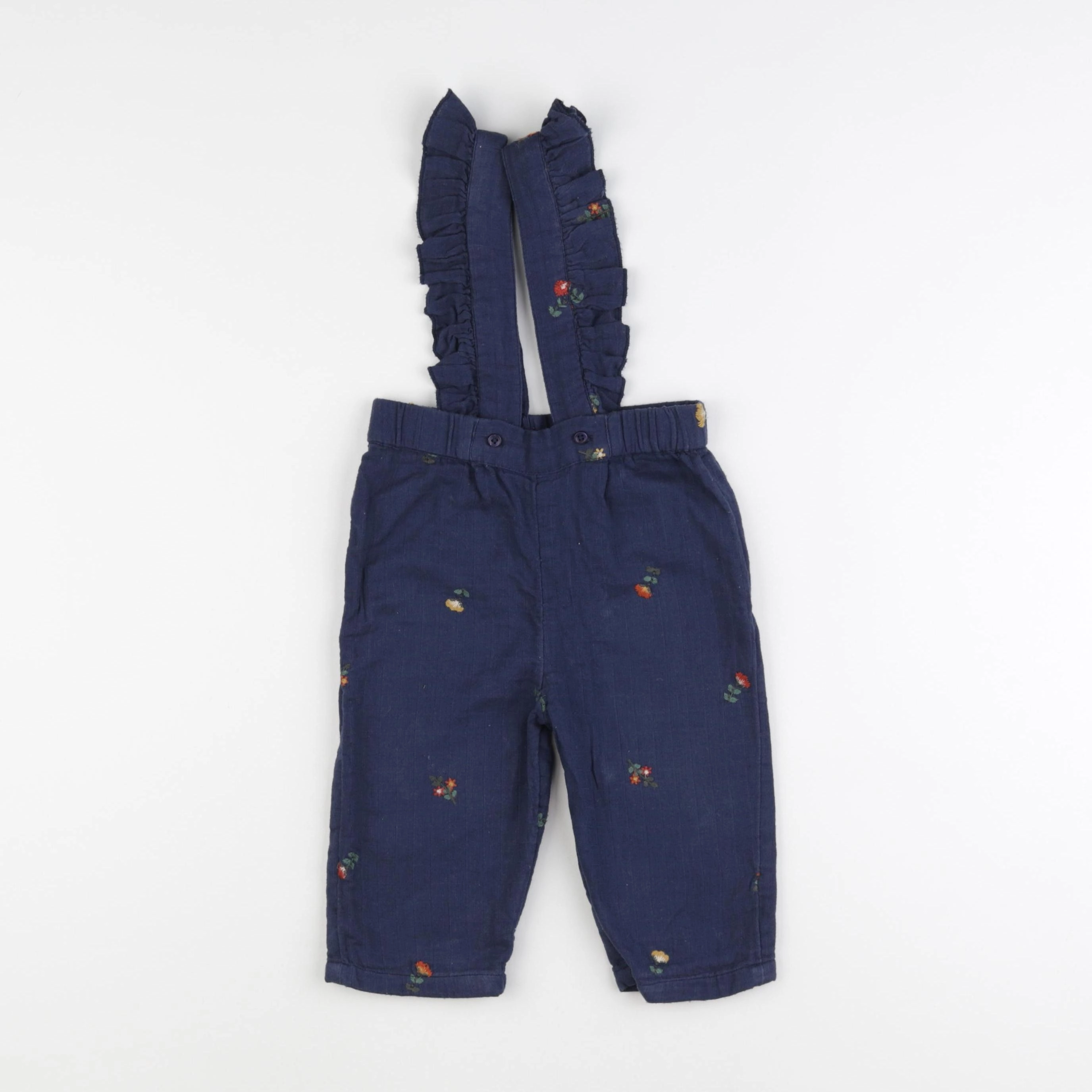 Boutchou - combinaison bleu - 12 mois