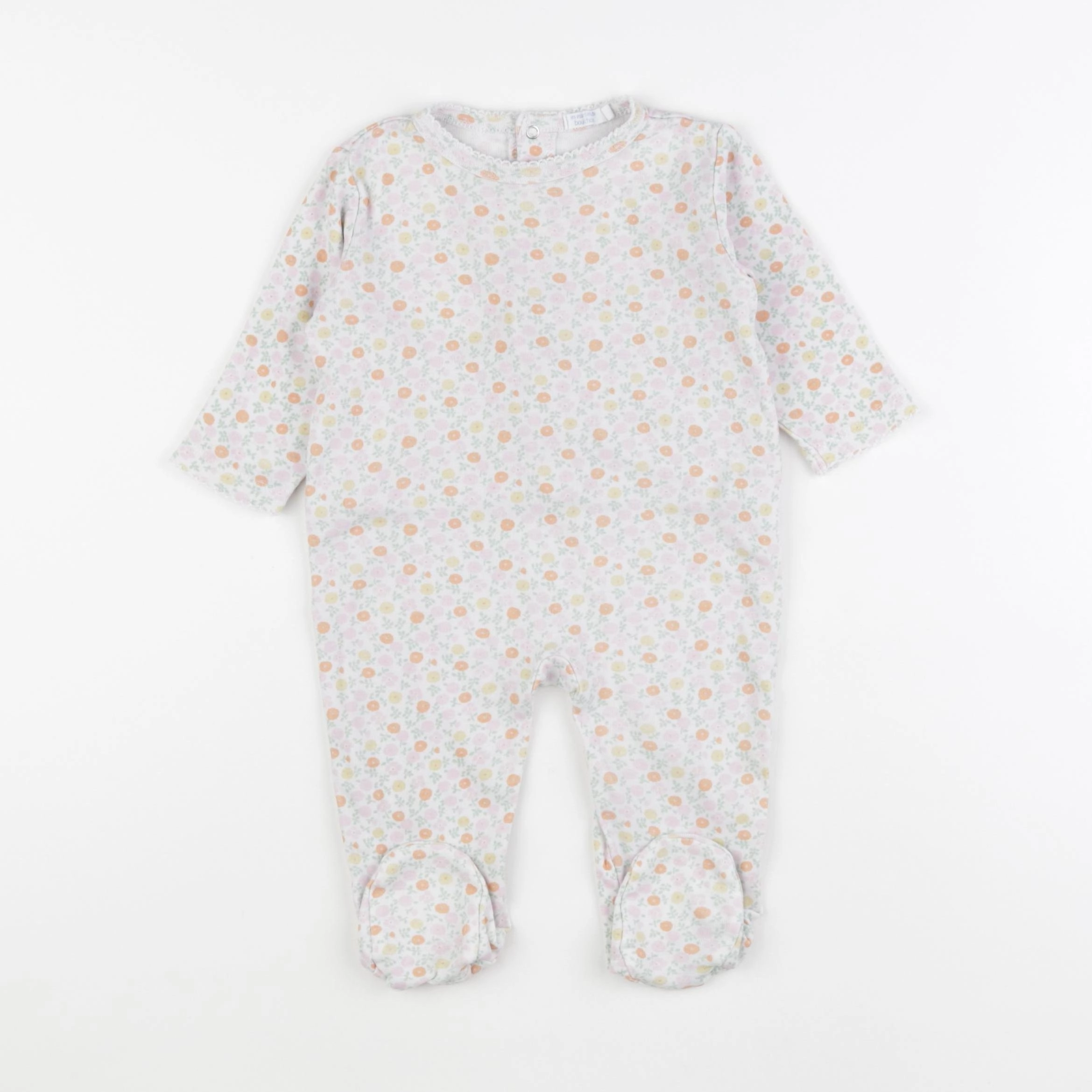 Boutchou - pyjama coton multicolore - 9 mois