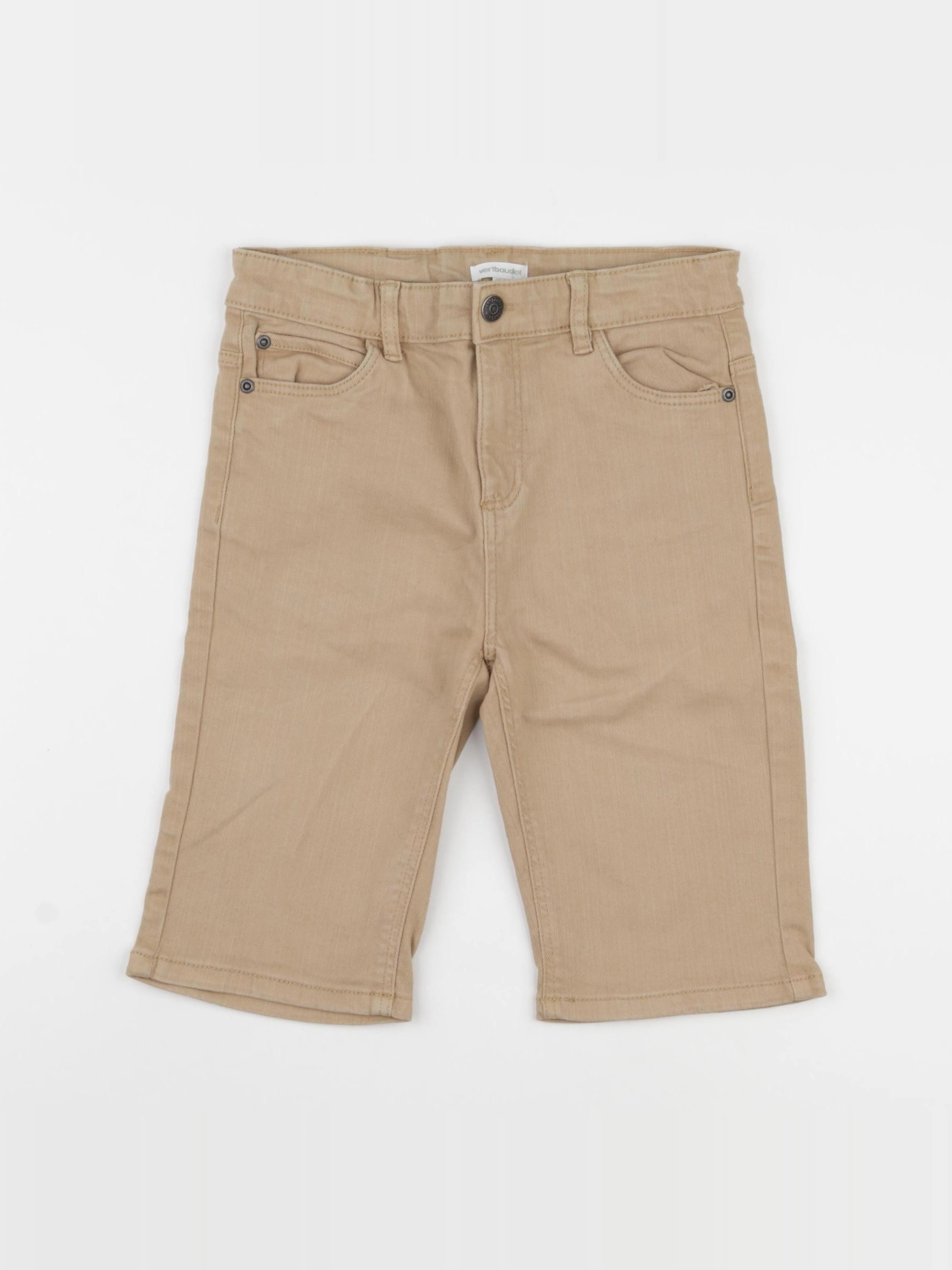 Vertbaudet - short marron - 10 ans