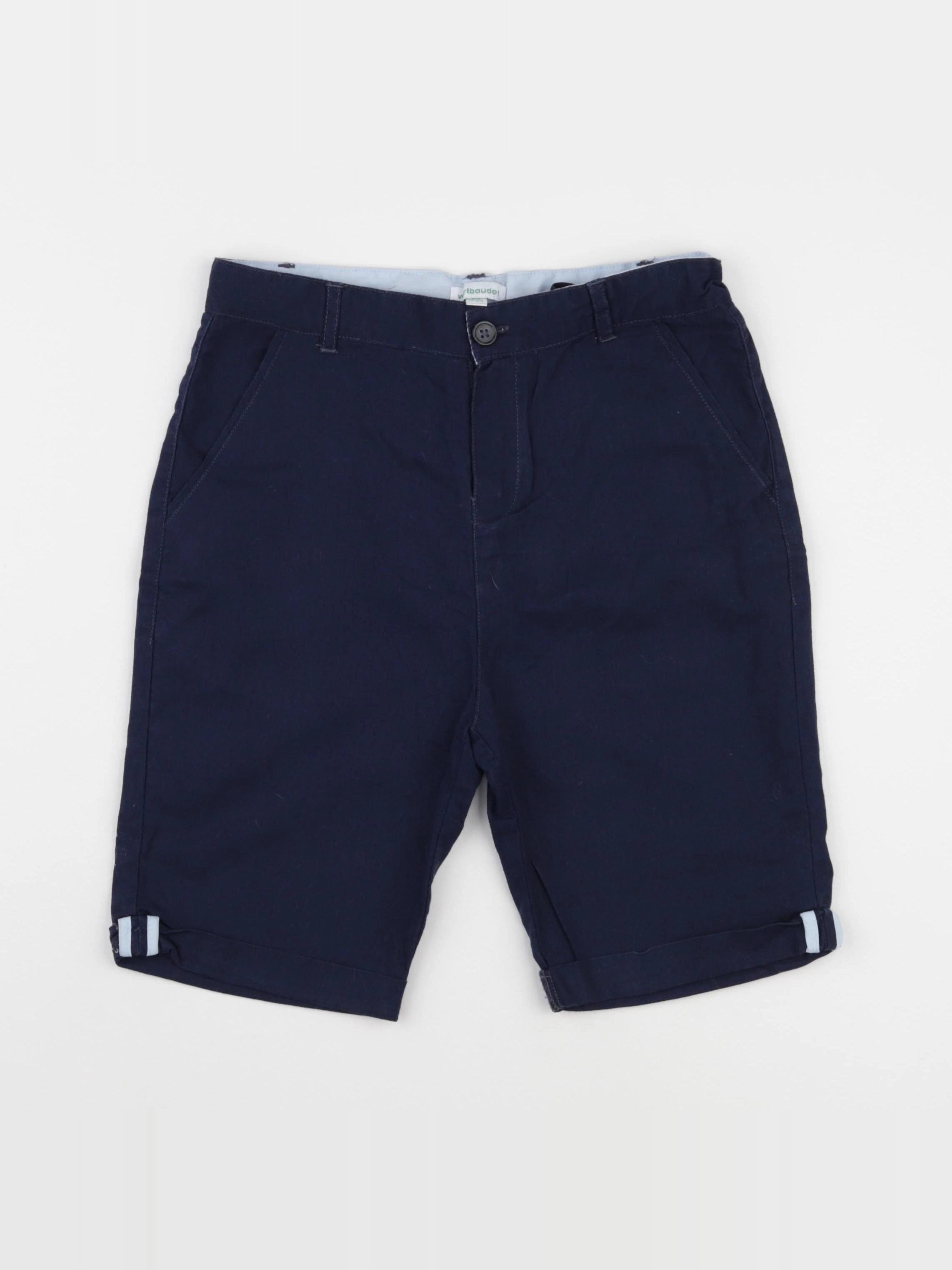 Vertbaudet - short bleu - 10 ans