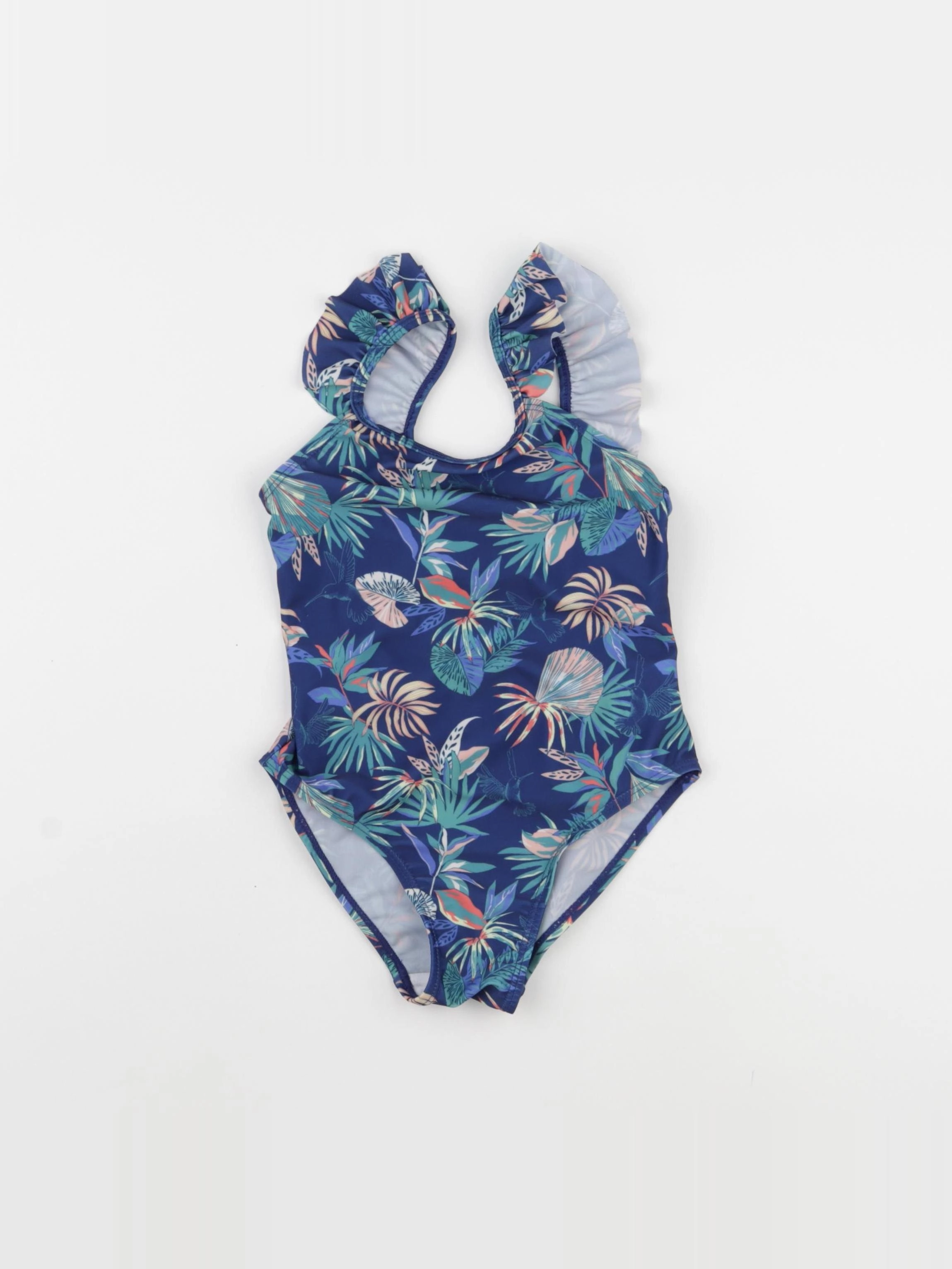 Vertbaudet - maillot de bain bleu - 5 ans