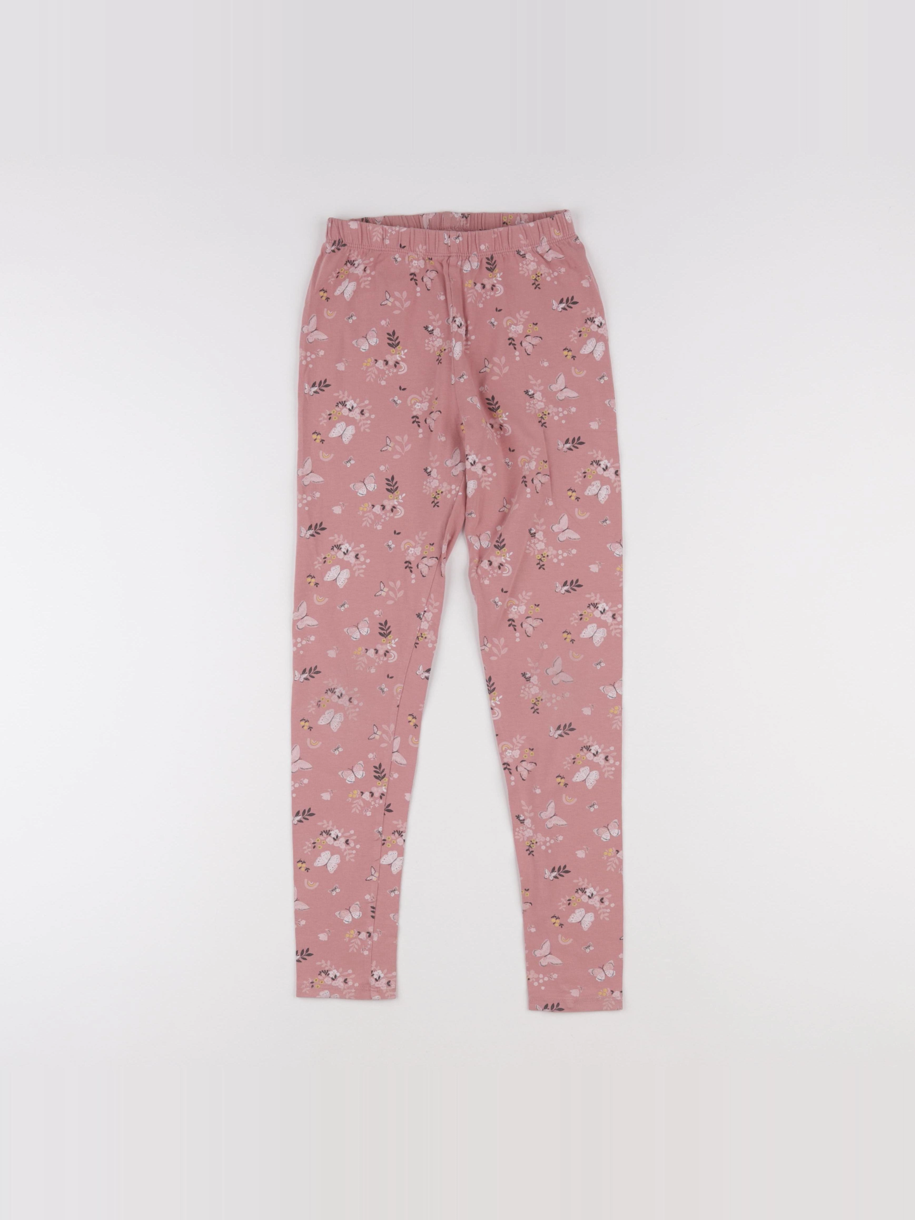 Vertbaudet - legging rose - 10 ans