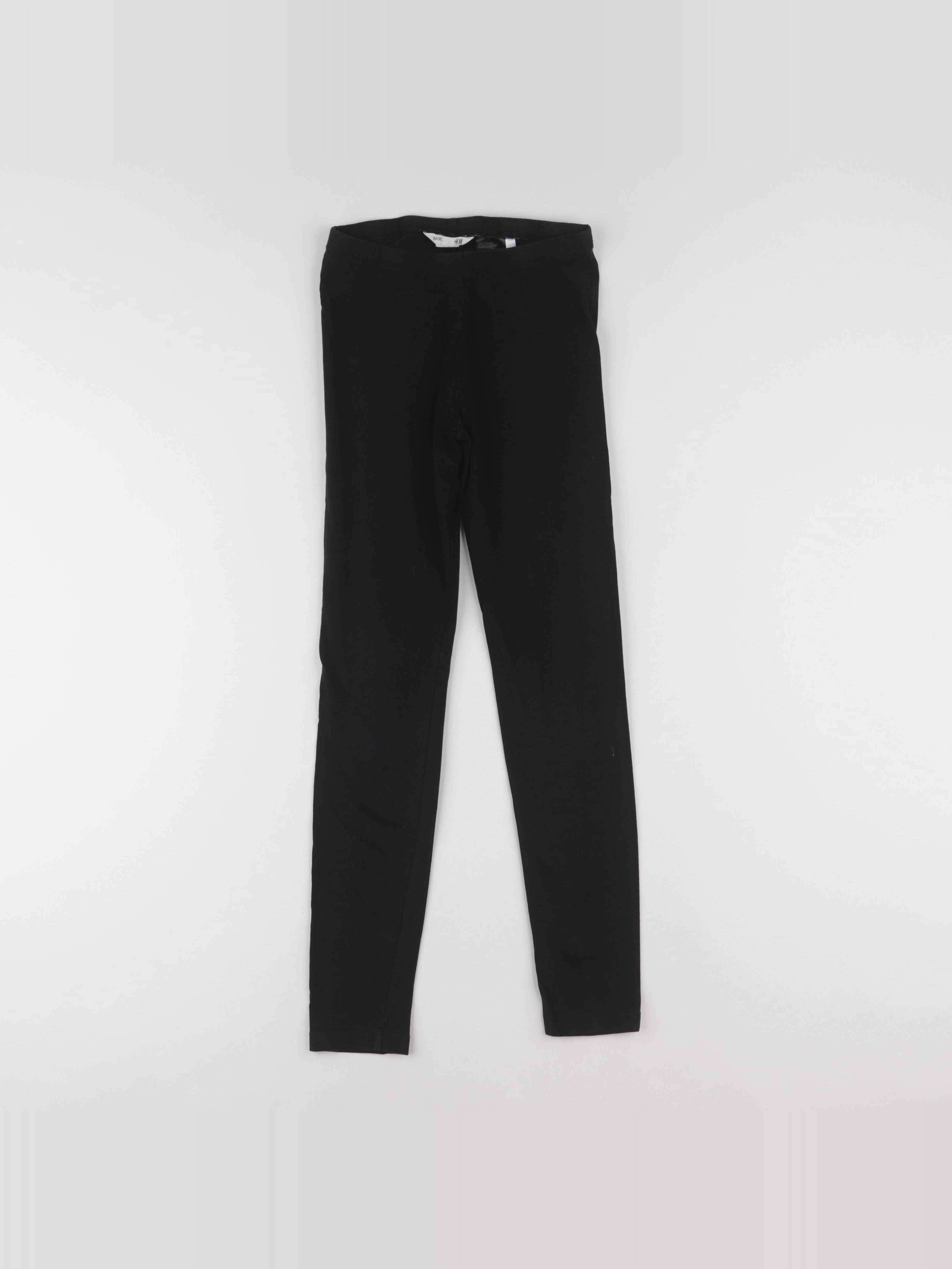 H&M - legging noir - 10/11 ans