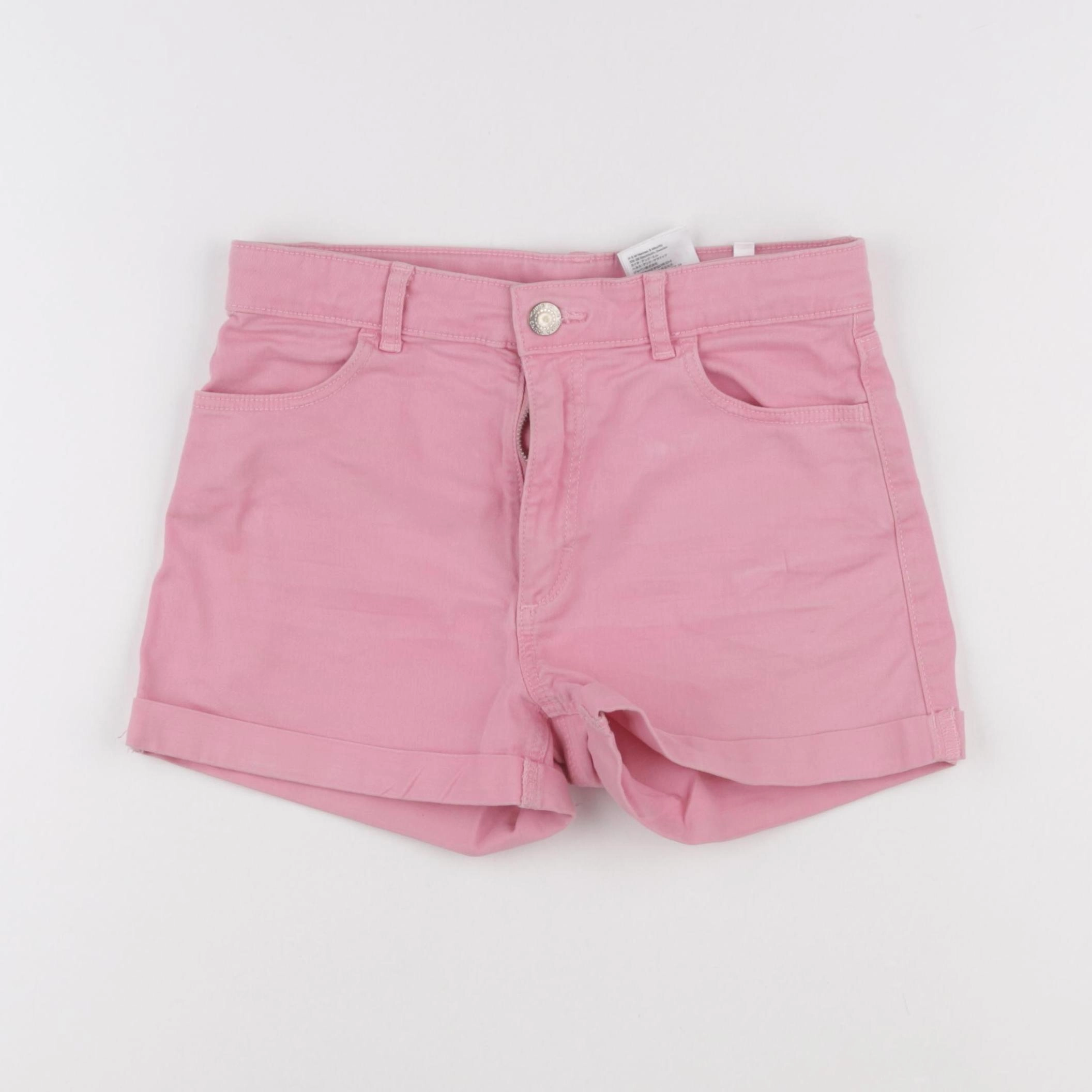 H&M - short rose - 11/12 ans