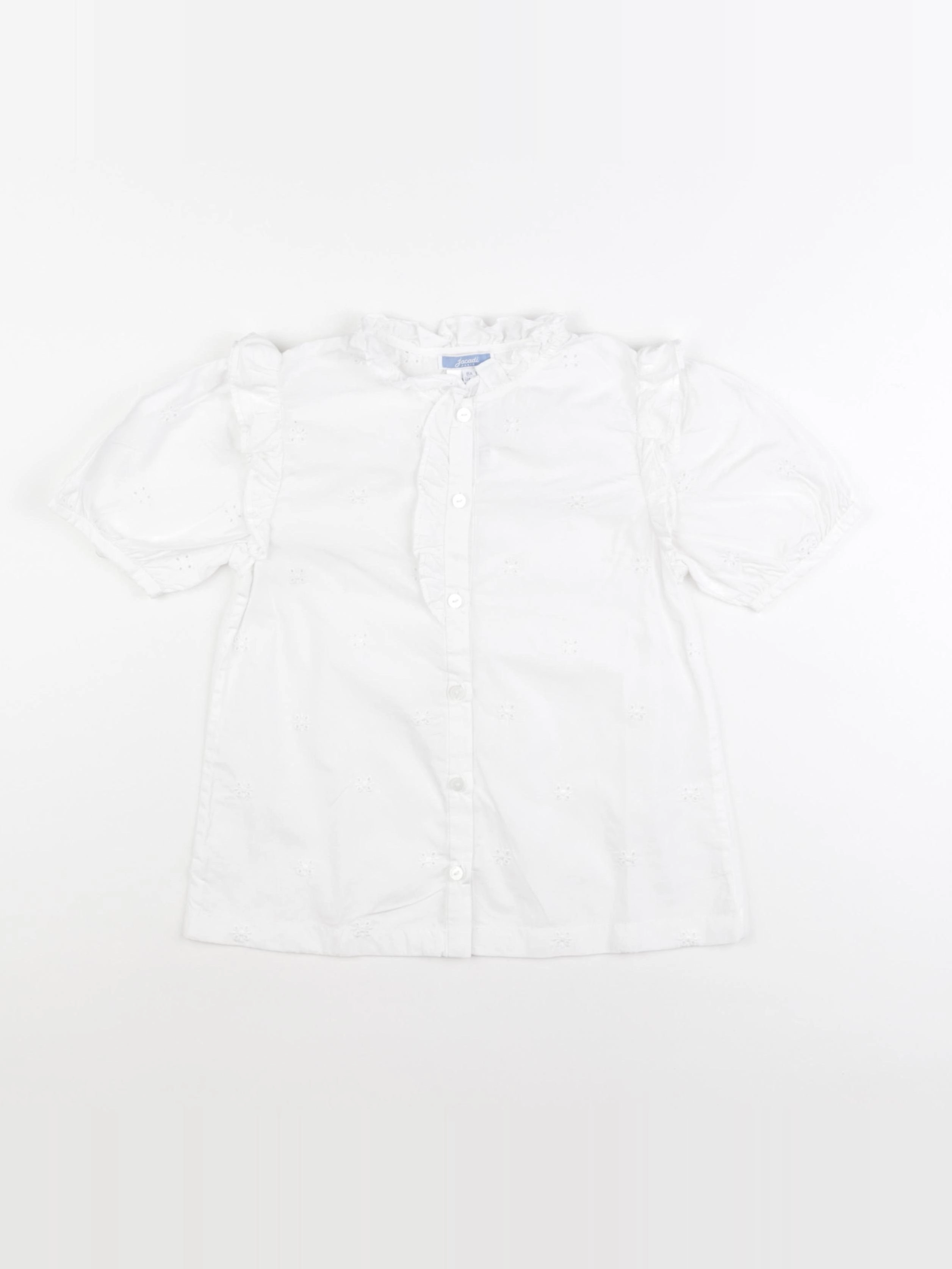 Jacadi - tee-shirt blanc - 8 ans